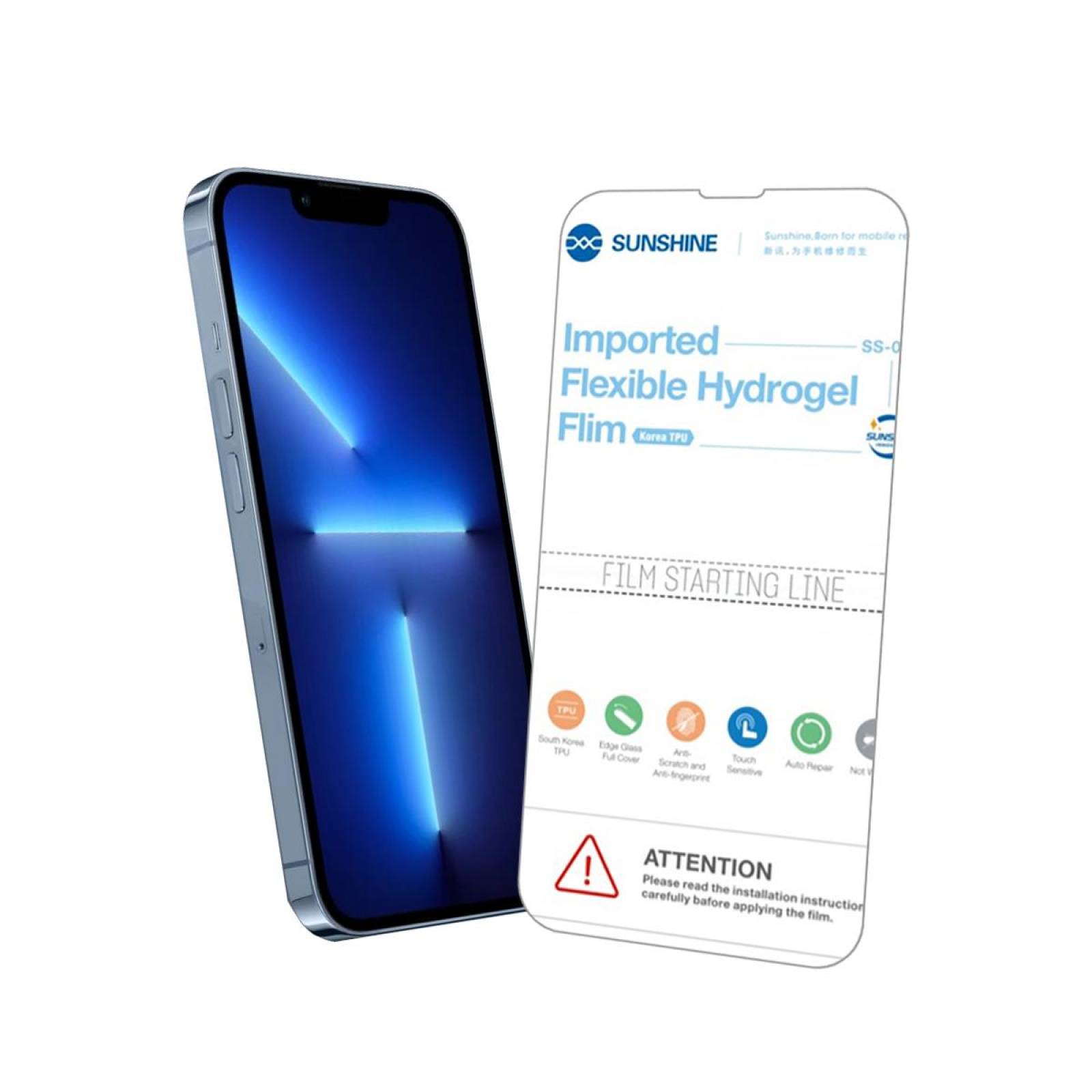 Mica Nano Hidrogel Compatible con iPhone 13 Pro Max