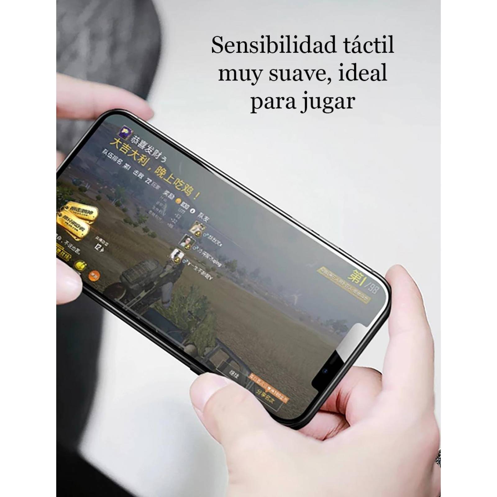 3 Piezas Mica de Cristal Templado Mate para Iphone 11 Pro