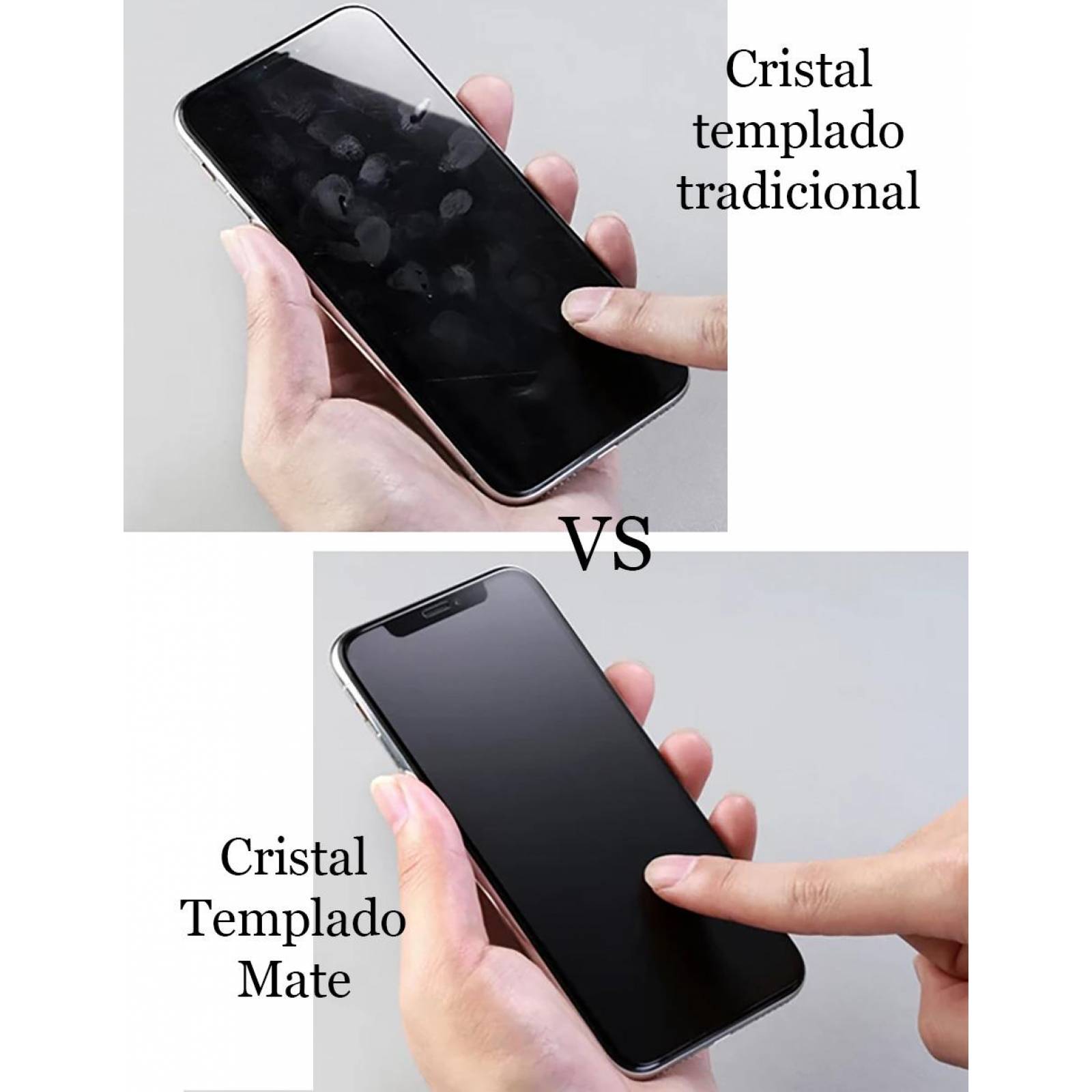 3 Piezas Mica de Cristal Templado Mate para Iphone 11 Pro