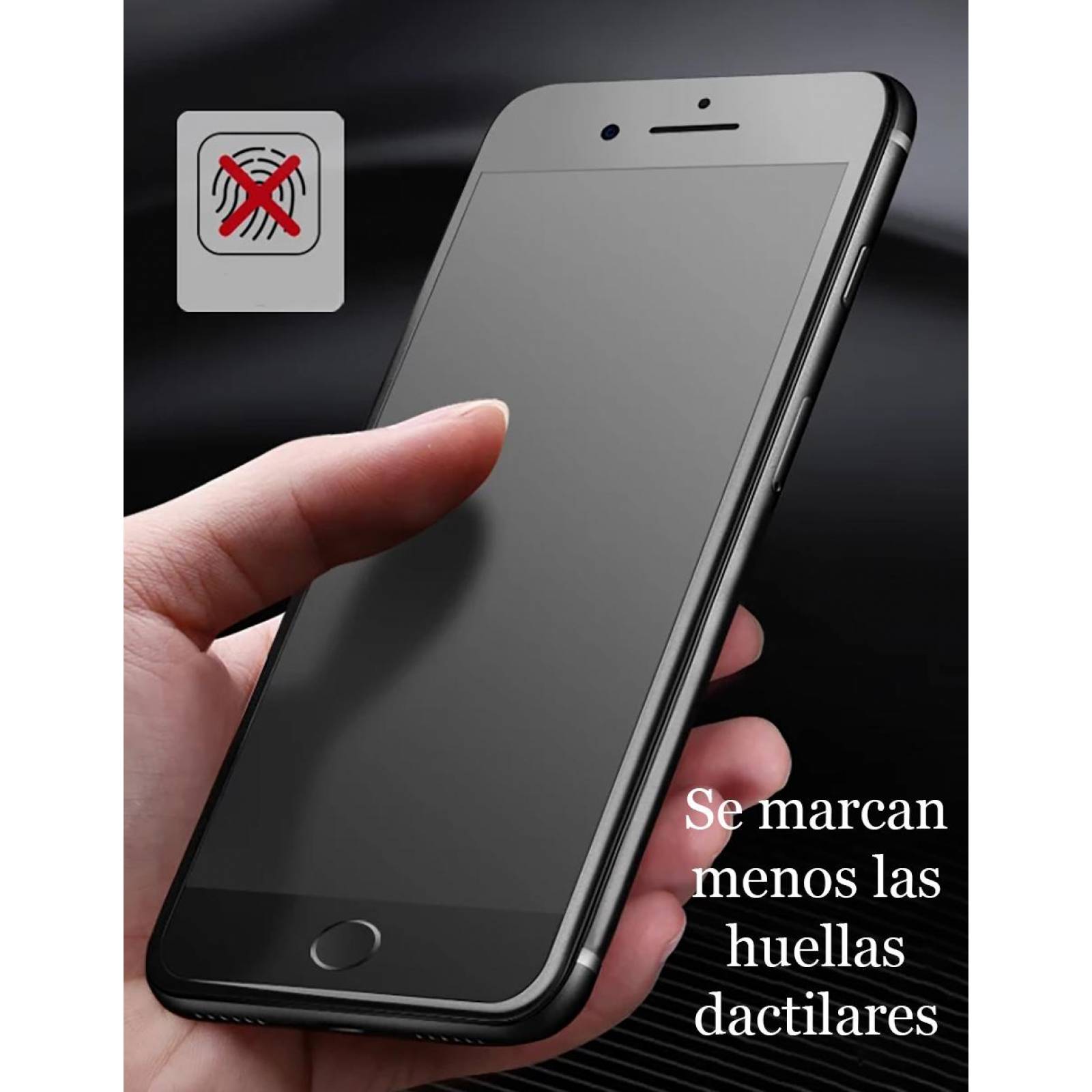 3 Piezas Mica de Cristal Templado Mate para Iphone SE 2020