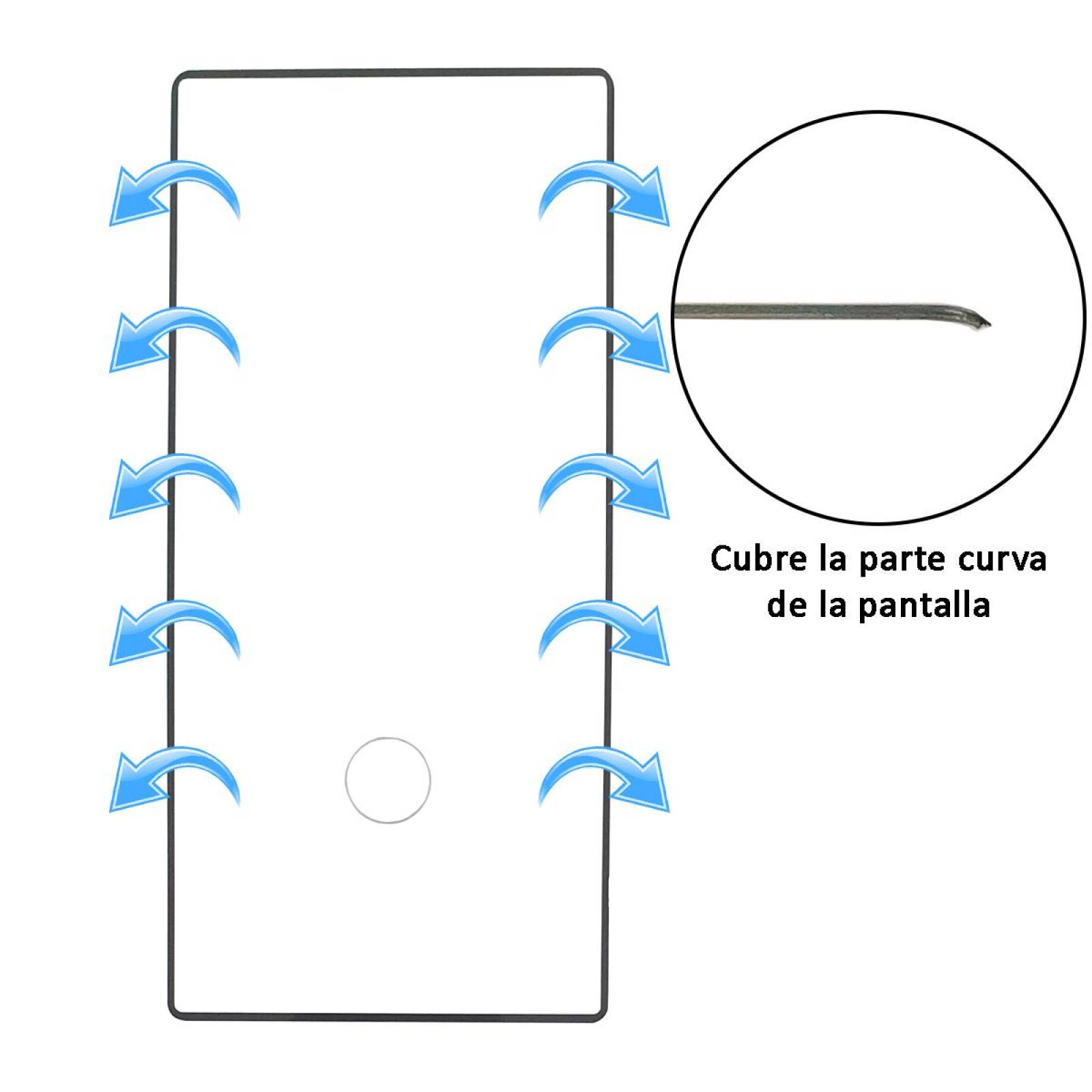 Mica Cristal Templado Para S22 Ultra Con Orificio de Huella