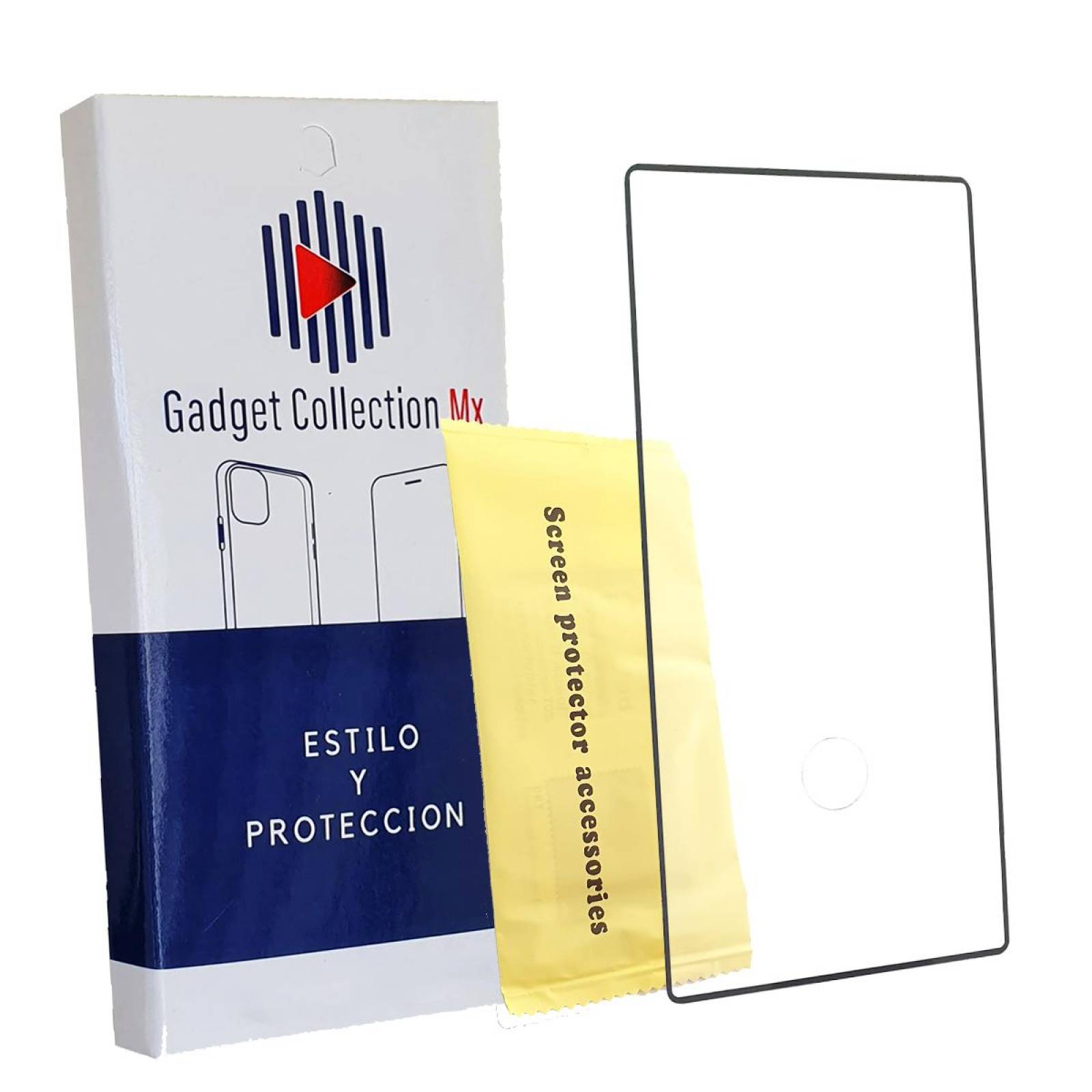 Mica Cristal Templado Para S22 Ultra Con Orificio de Huella