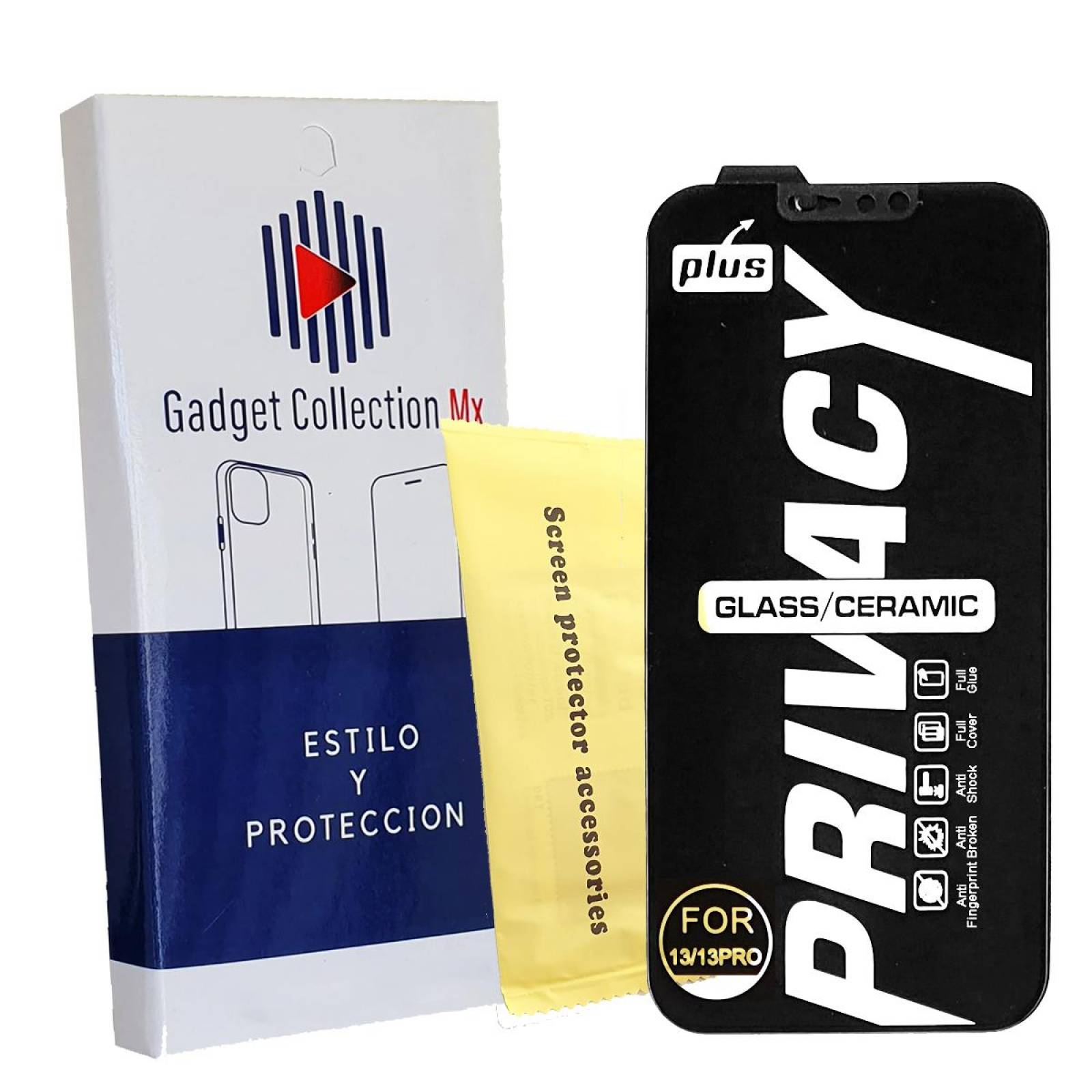 Mica Cristal Templado / Cerámica Privacidad Plus Para iPhone 13