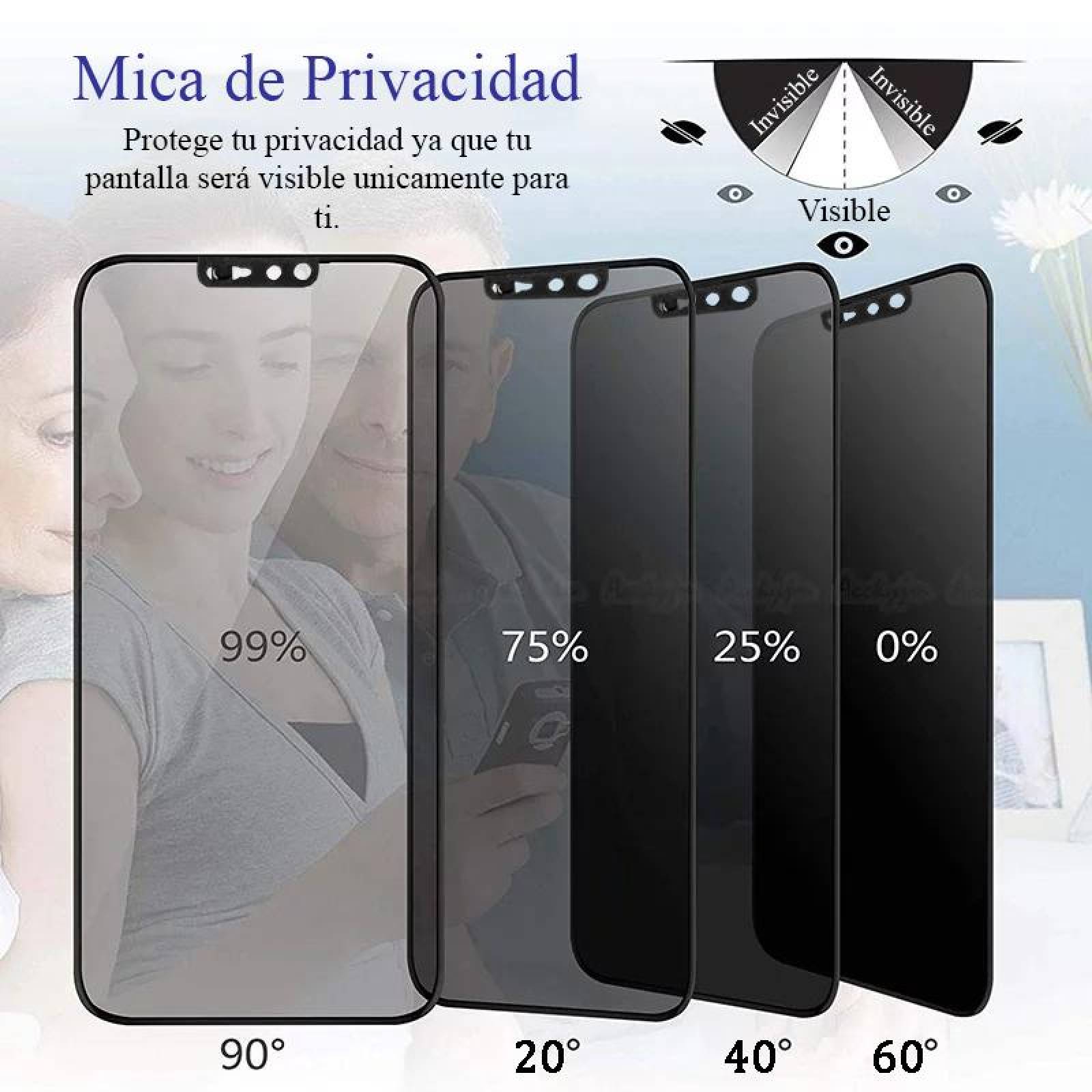 Mica Cristal Templado / Cerámica Privacidad Plus Para iPhone 13
