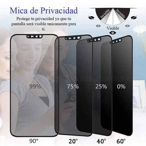 Mica Cristal Templado / Cerámica Privacidad Plus Para iPhone 13 Mini
