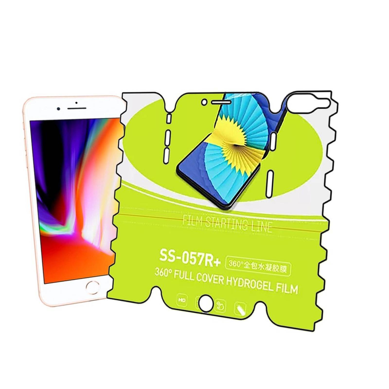 Mica de Nano Hidrogel 360 para iPhone 8 Plus