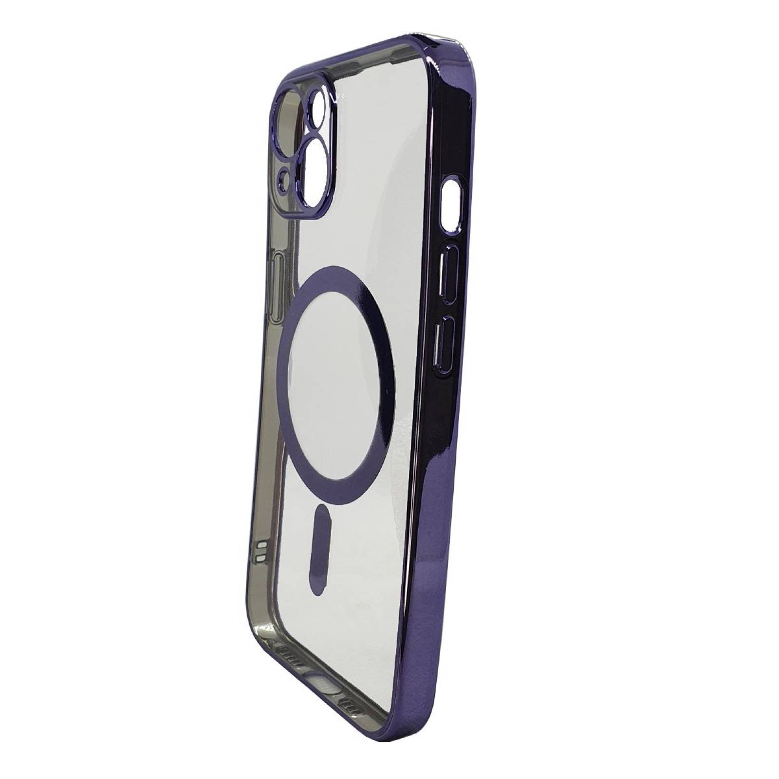 Funda Magsafe con Protector de Cámara para Iphone 13 Lila