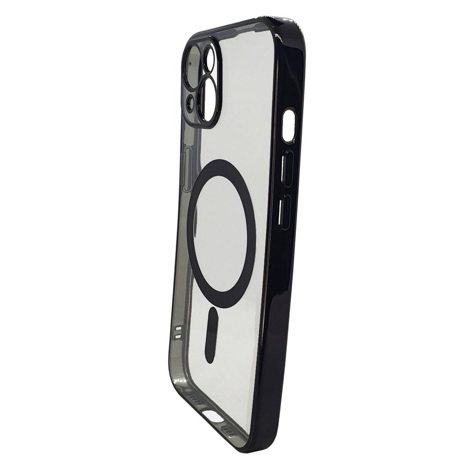 Funda Magsafe con Protector de Cámara para Iphone 13 Mini Negro