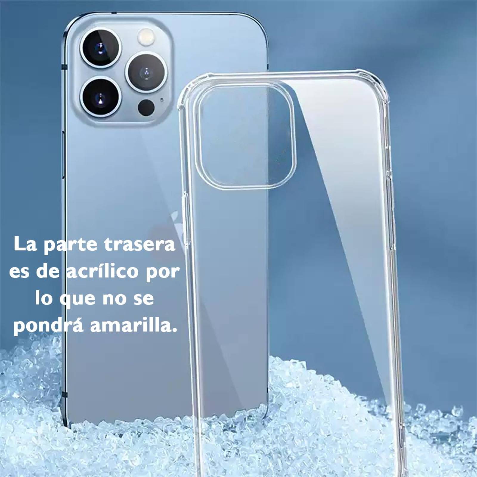 Funda Transparente Acrigel Compatible Con iPhone 14 Pro Max