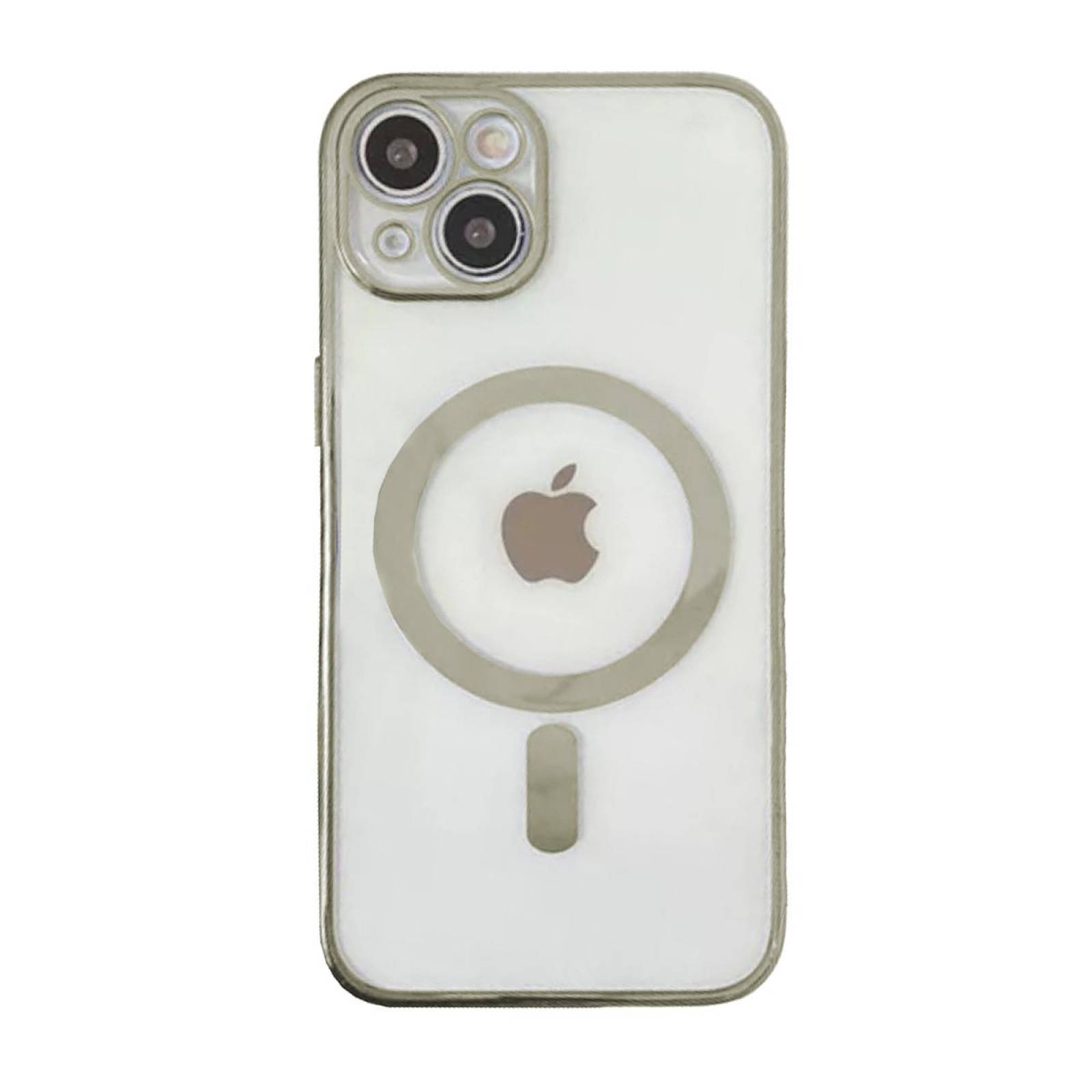 Funda de silicón con MagSafe para el iPhone 14 Plus - Rosa vintage - Apple  (MX)