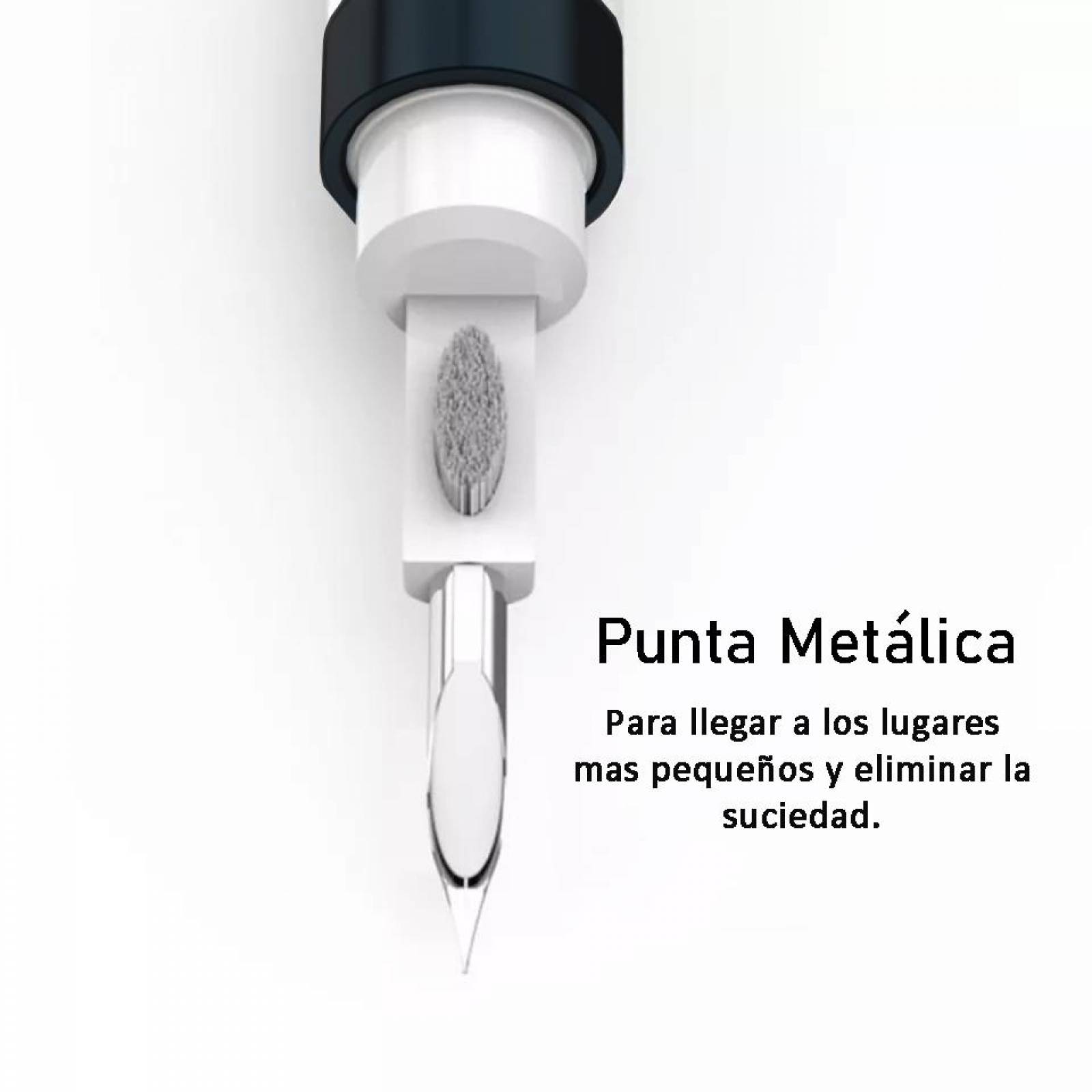 Funda para Airpods Pro 2 Generación y Pluma Limpiadora Negro