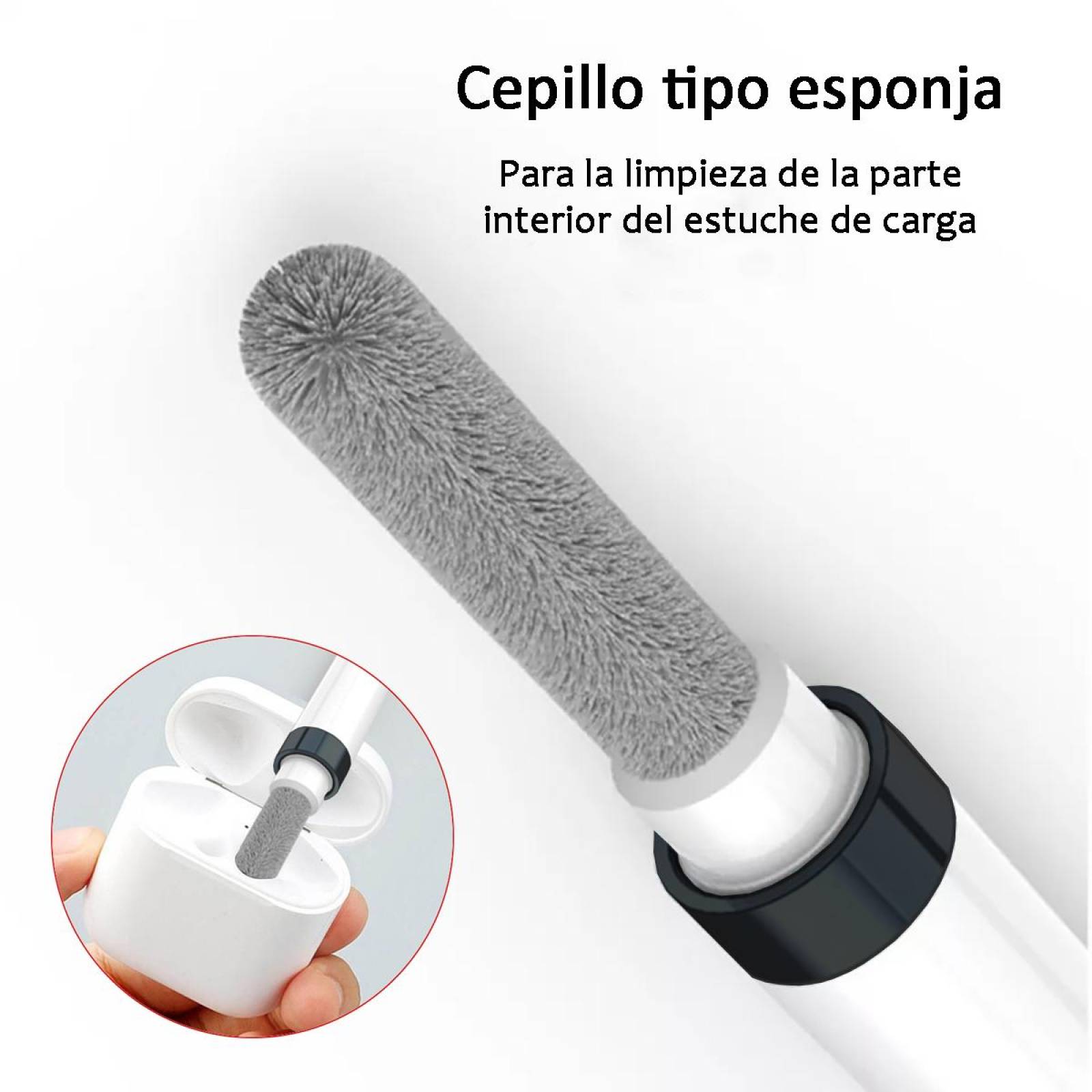 Funda para Airpods Pro 2 Generación y Pluma Limpiadora Amarillo