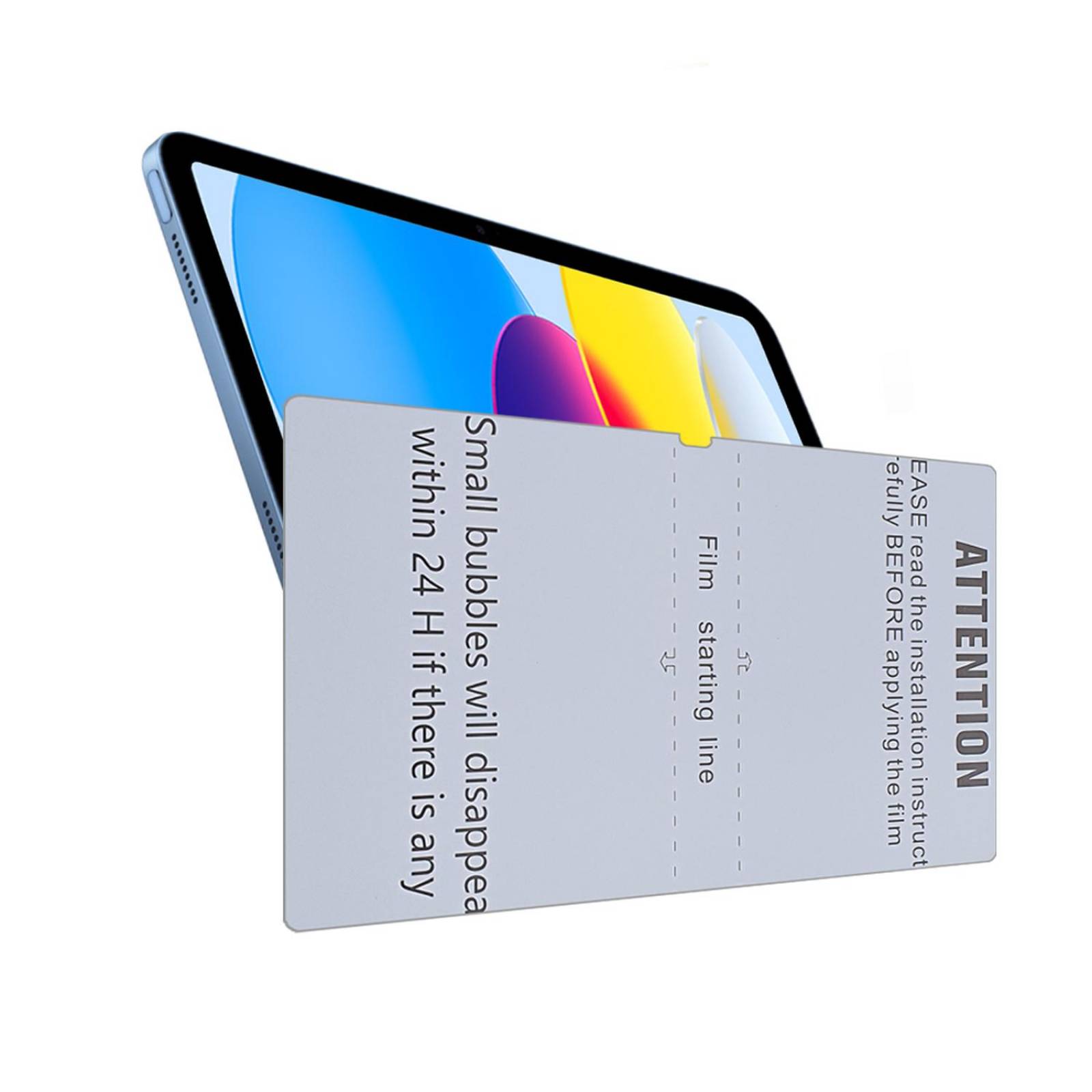 Mica de Nano Hidrogel Para iPad 10th Gen 10.9 Acabado Mate