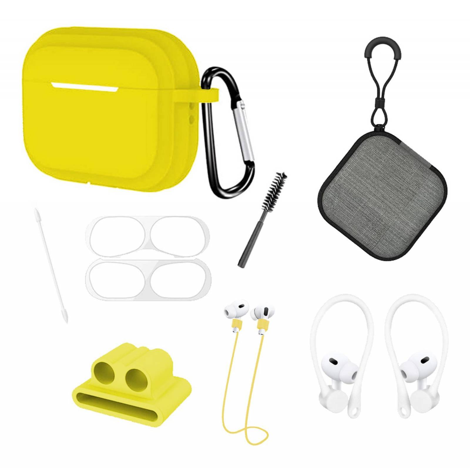Funda Para AirPods Pro 2022 2a Generación Con Accesorios