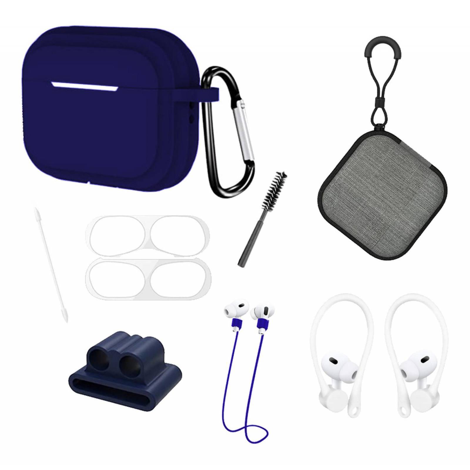 Funda Para AirPods Pro 2022 2a Generación Con Accesorios
