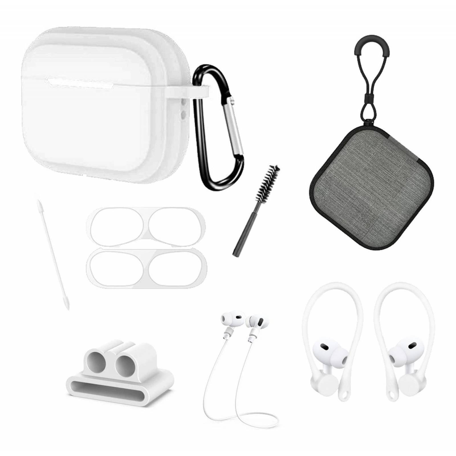 Funda Para AirPods Pro 2022 2a Generación Con Accesorios
