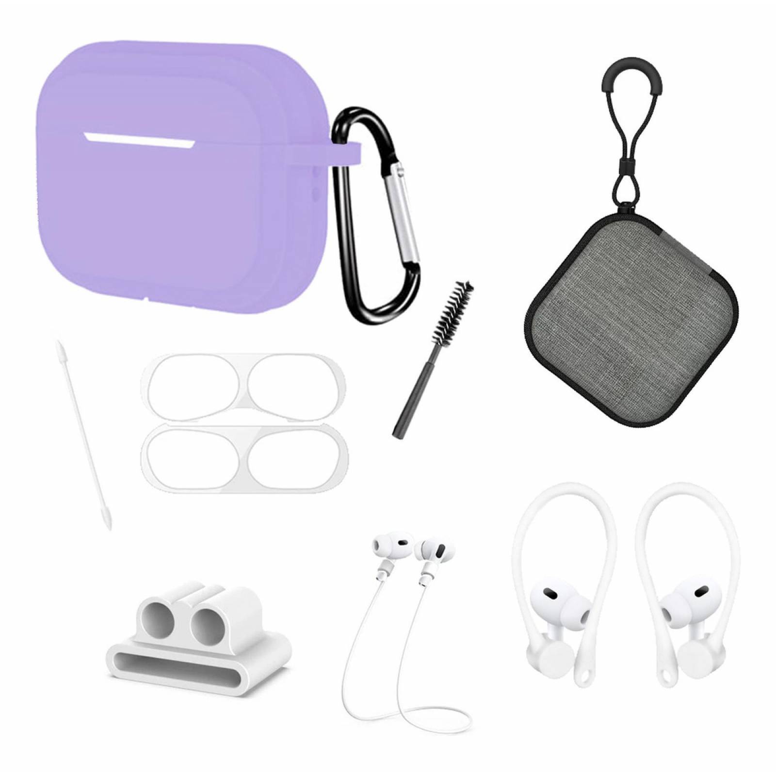 Funda Para AirPods Pro 2022 2a Generación Con Accesorios