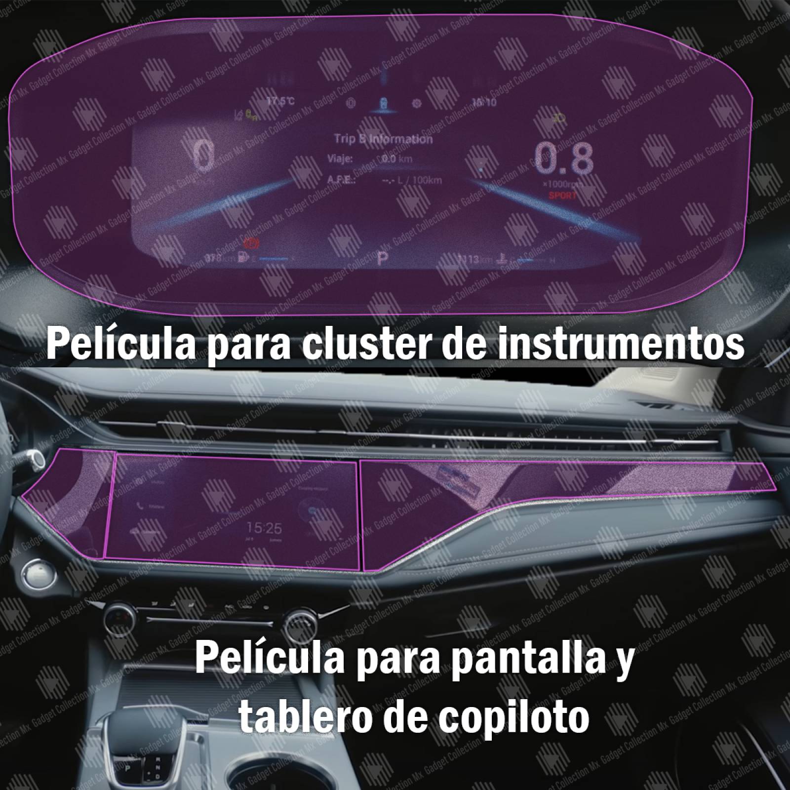Protector Interior Ppf para Omoda O5 2024 Life y Unlimited