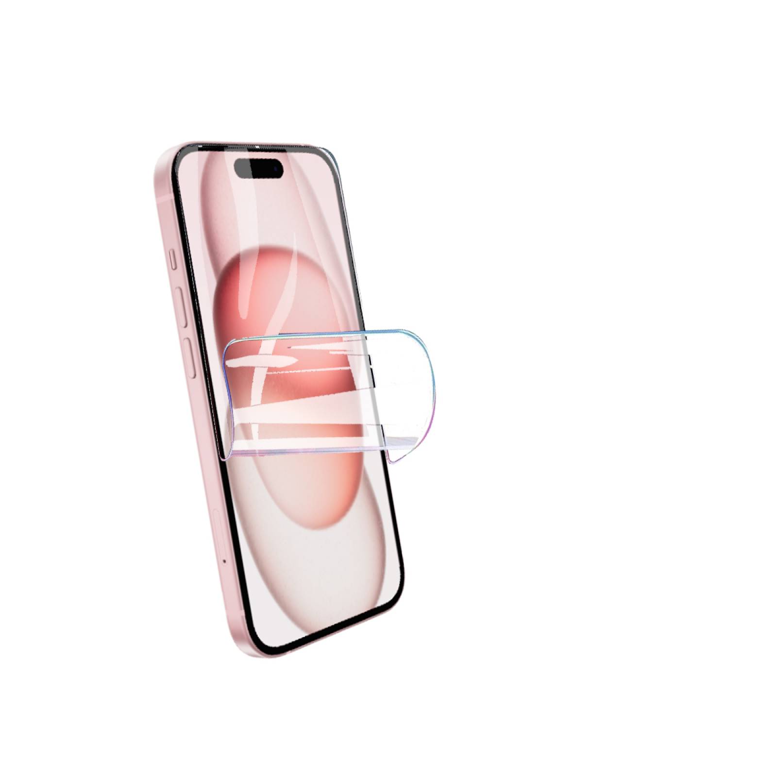 Mica de Nano Hidrogel Para iPhone 15 Pro Max o 15 Plus o 15