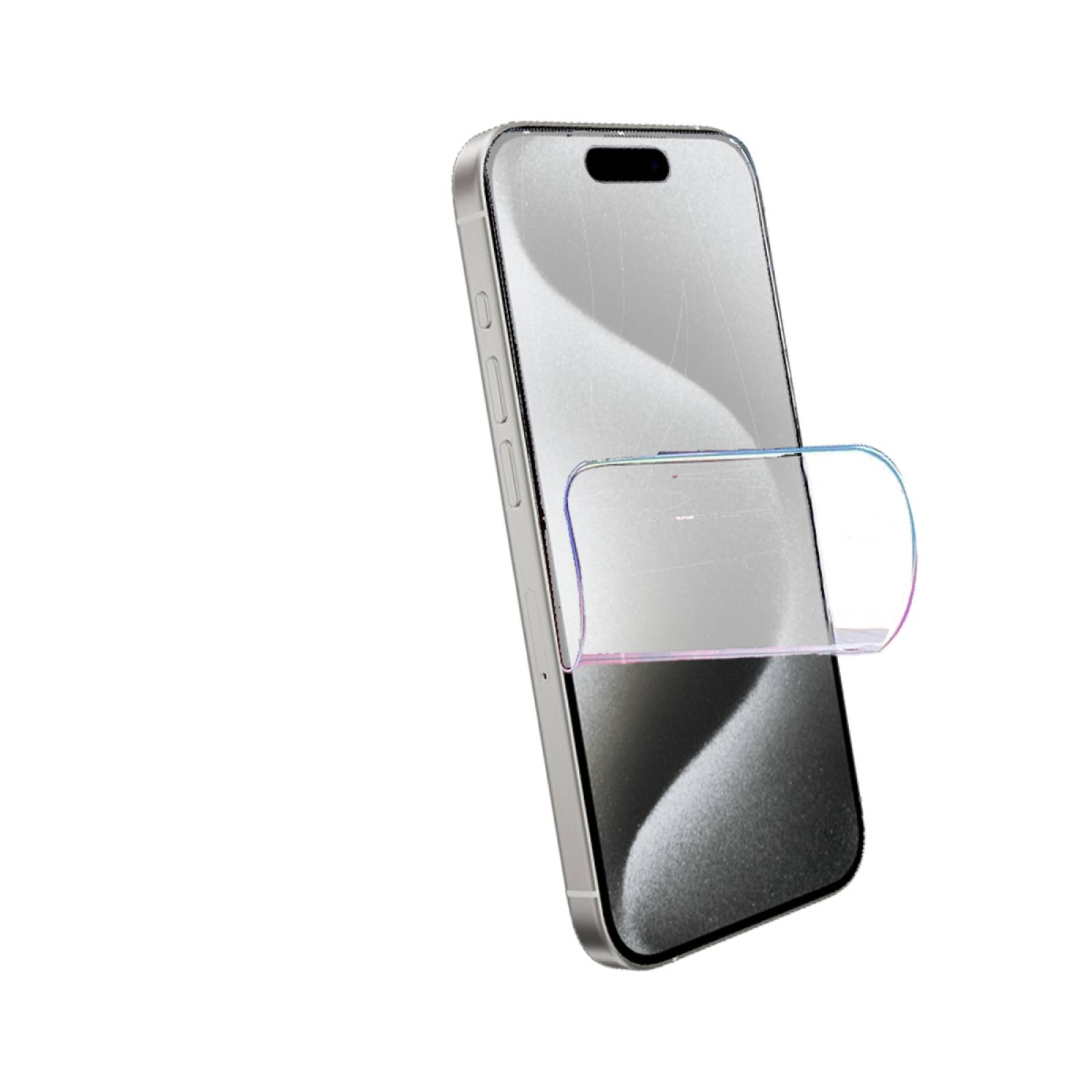 Mica de Hidrogel Mate Para iPhone 15 Pro Max o 15 Plus o 15