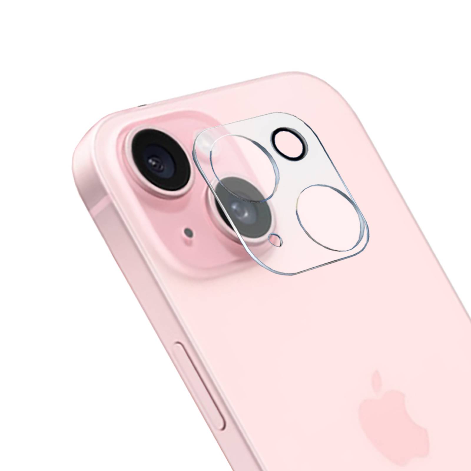 Akashi Lámina de vidrio templado iPhone 15 Pro Max - Cristal