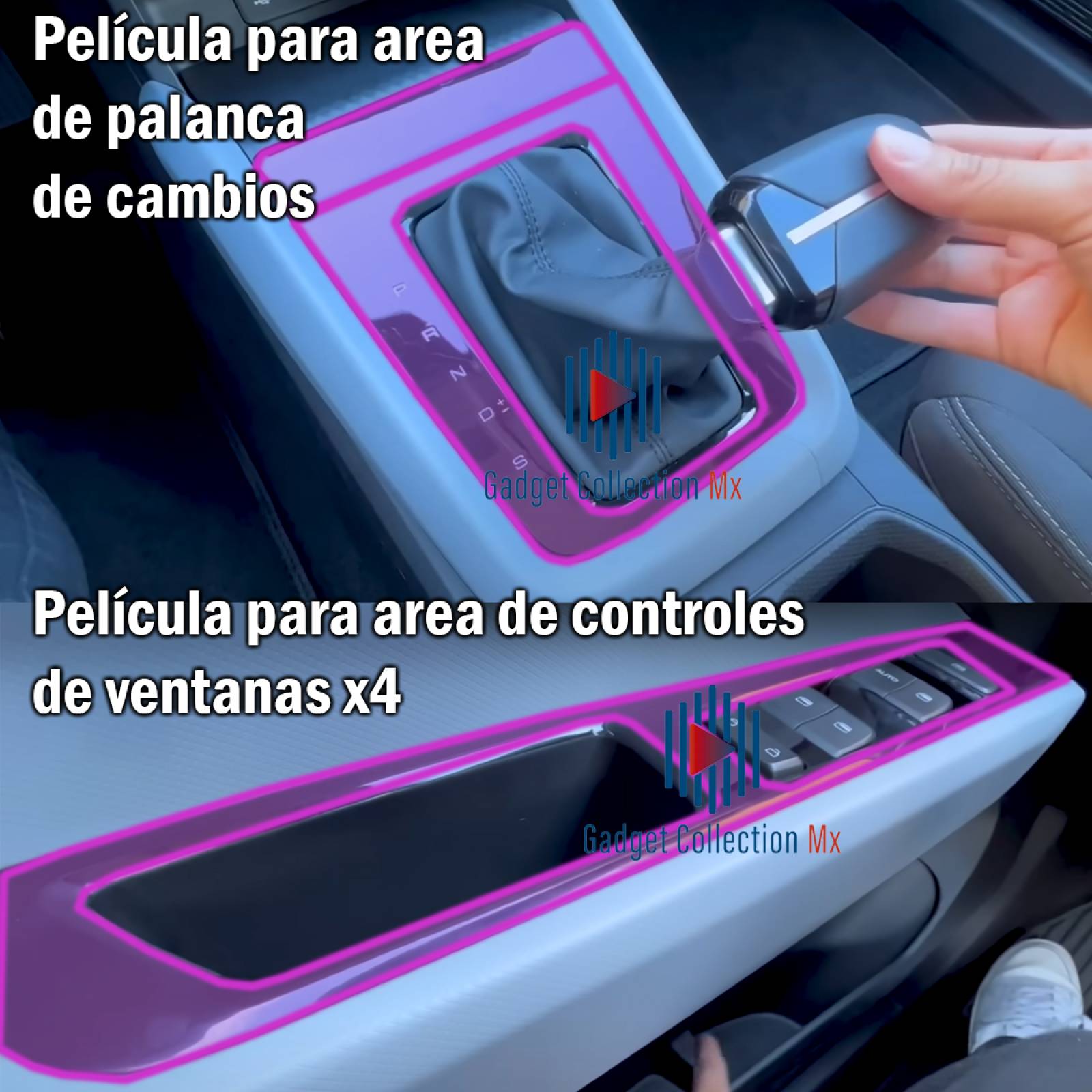 Protector interior para Chevrolet Aveo LT Plus 2024 Kit PPF
