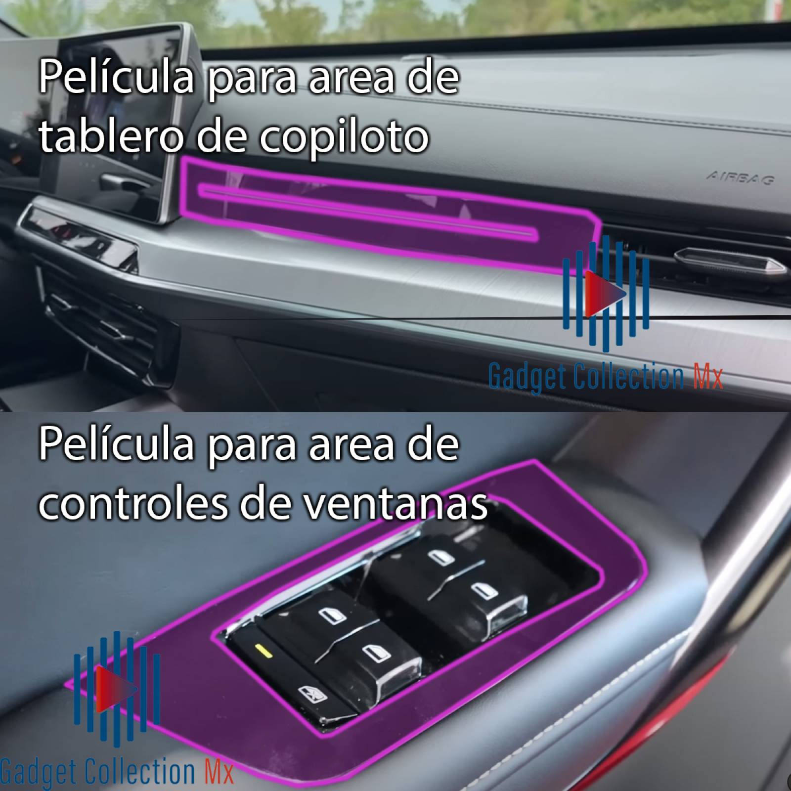 Protector Interior para Mg ONE 2024 kit Ppf