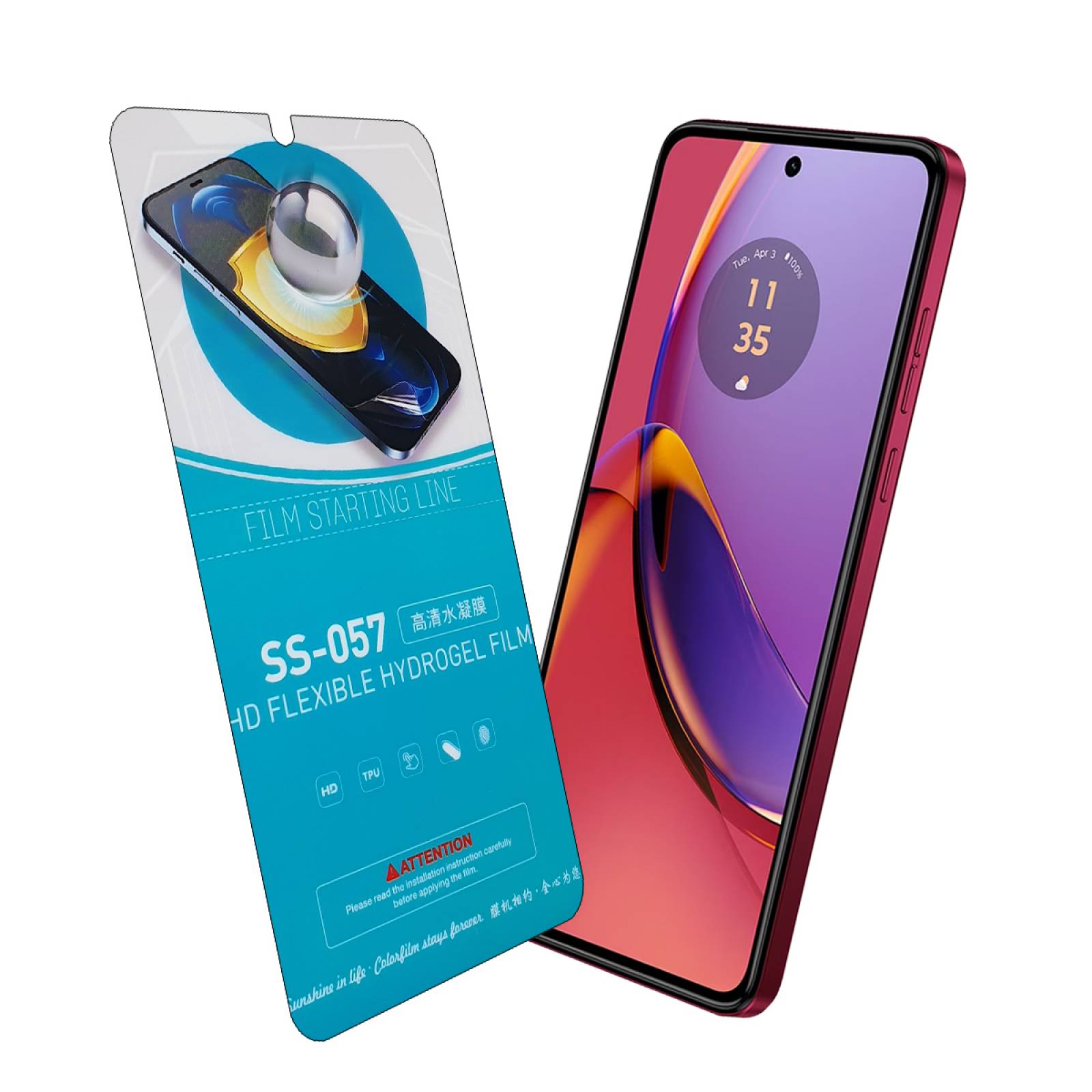 Mica de Nano Hidrogel Para Motorola G84 5G
