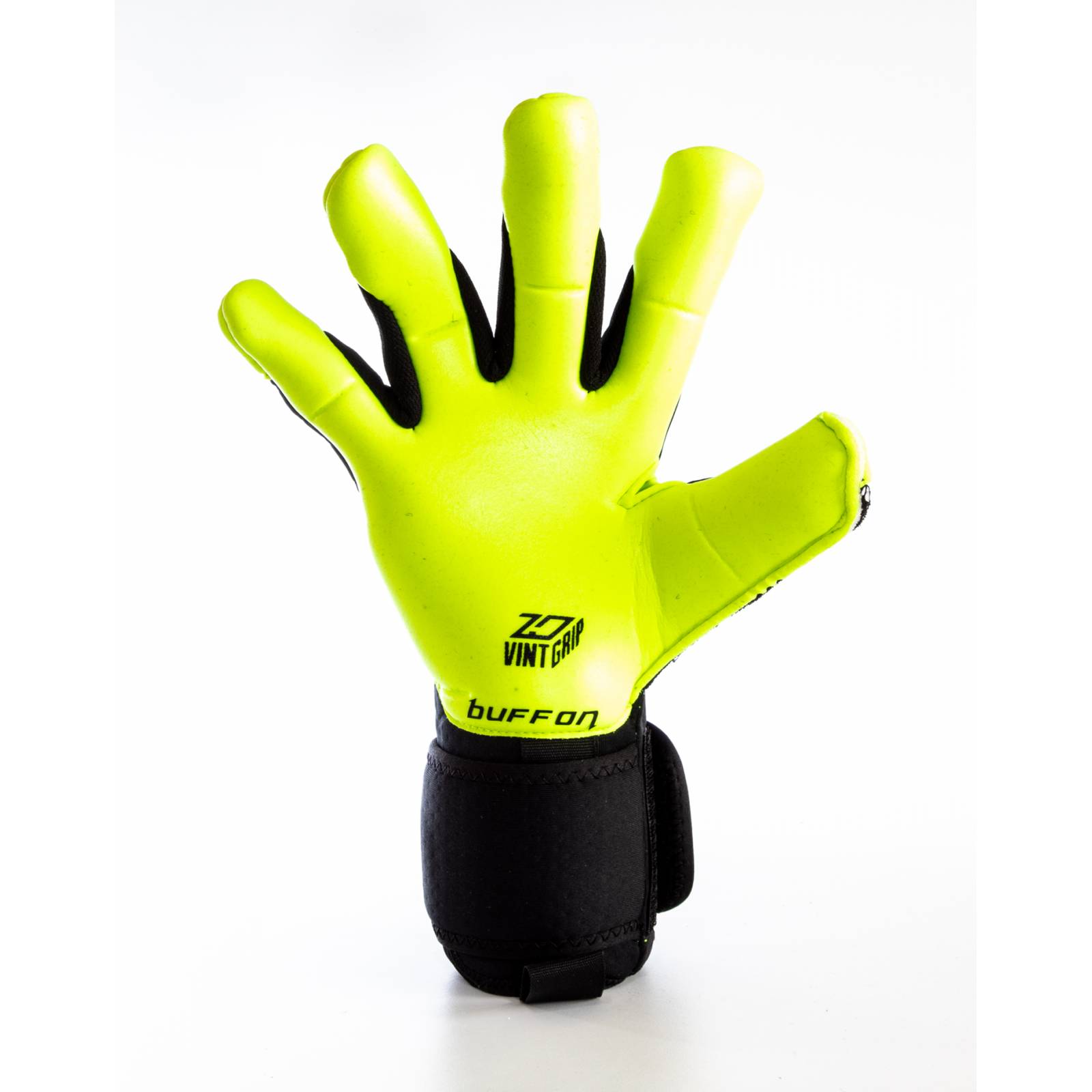 Guantes de Portero Buffon Titan Pro Negro/Neon - Golero Sport