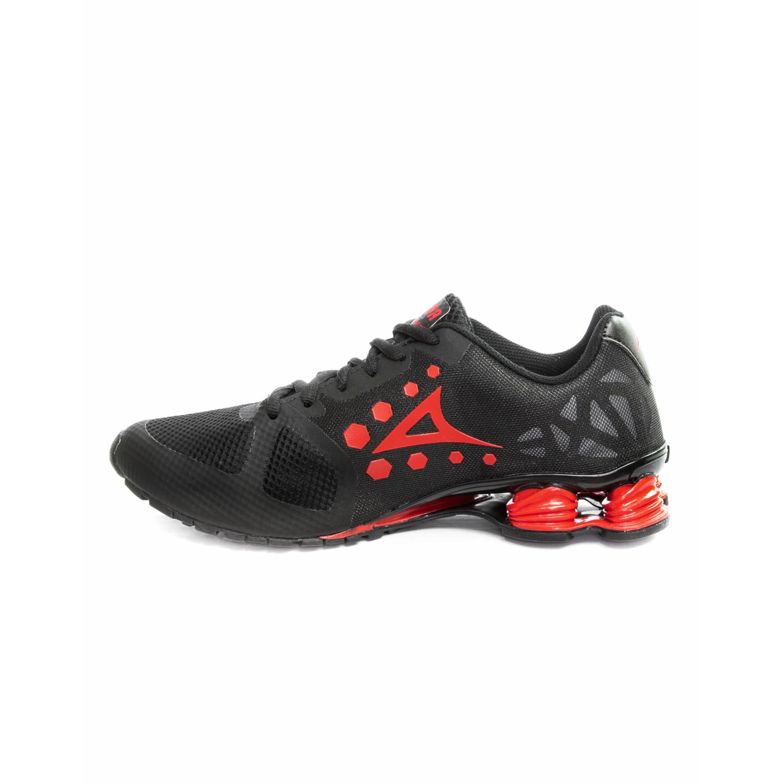Tenis Pirma Running Modelo 511 Nitro Negro/Rojo - Golero Sport