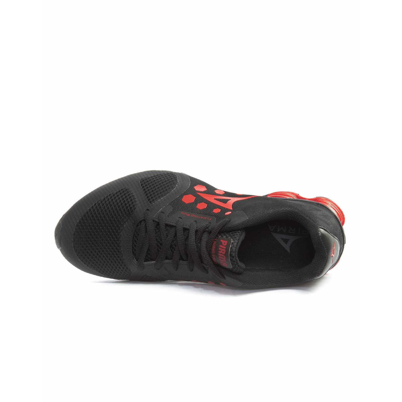 Tenis Pirma Running Modelo 511 Nitro Negro/Rojo - Golero Sport