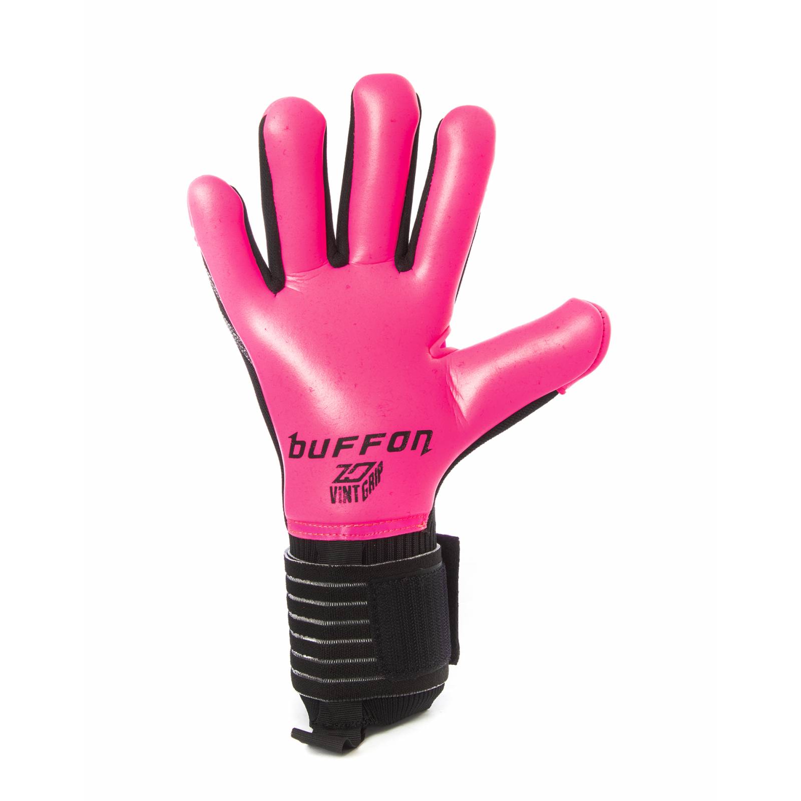 Guantes de Portero Buffon Supremo Pro Negro/Fiusha - Golero Sport