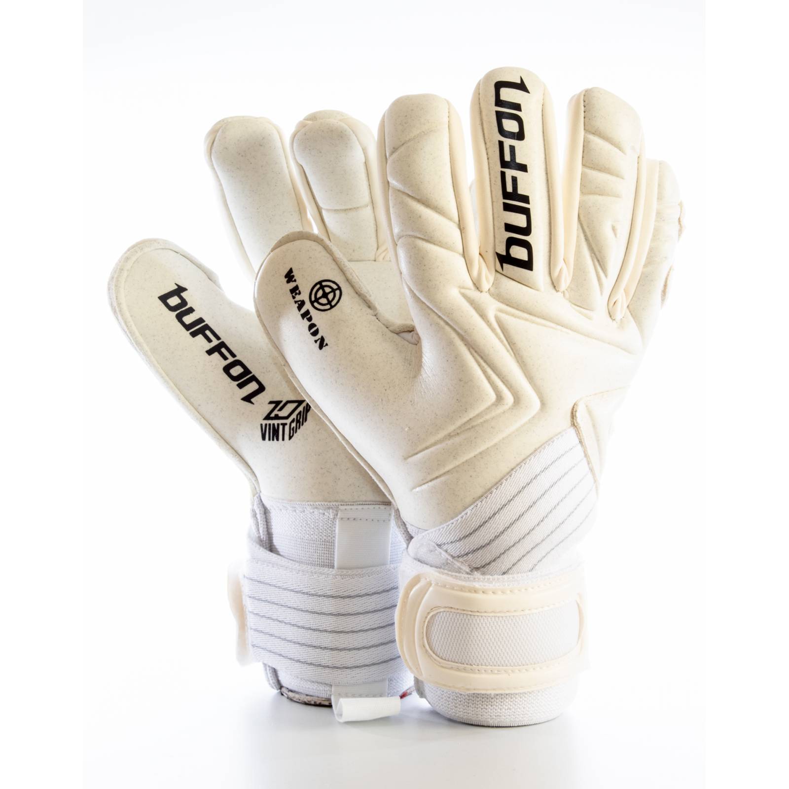 Guantes de Portero Buffon Weapon Blanco/Blanco - Golero Sport