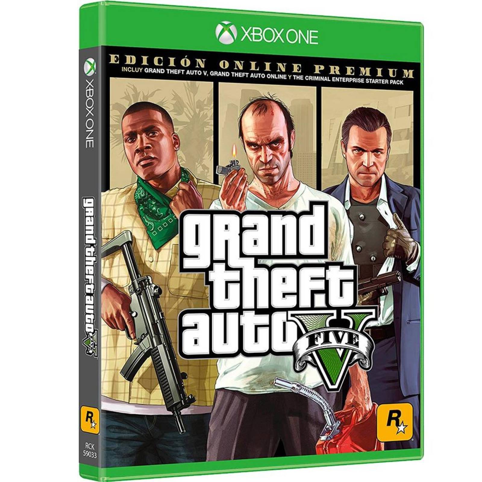 Gta V Premium Edition +Criminal Enterprise Xbox One - S001 