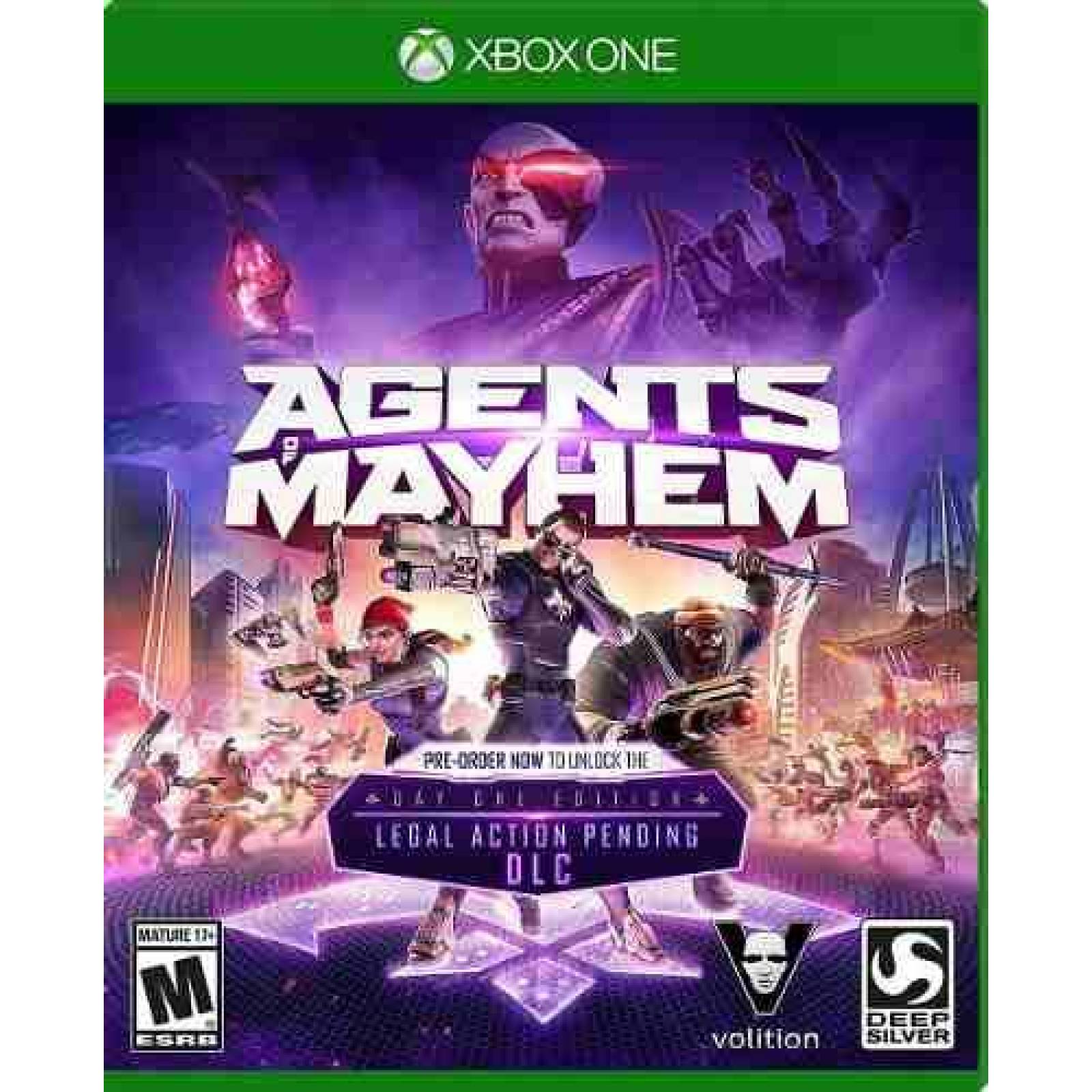 Agents Of Mayhem Day 1 Edition Spanish Xbox One - S001 