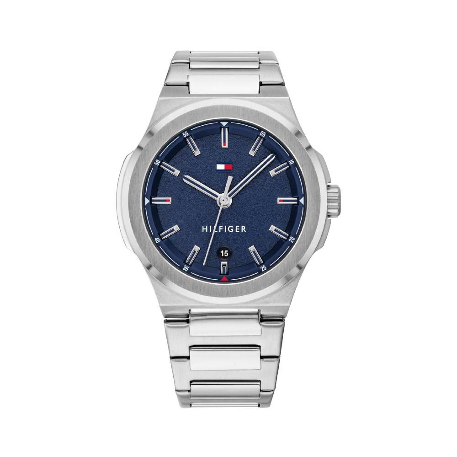 Reloj Tommy Hilfiger Hombre Princeton Plata 1791648 - S007 