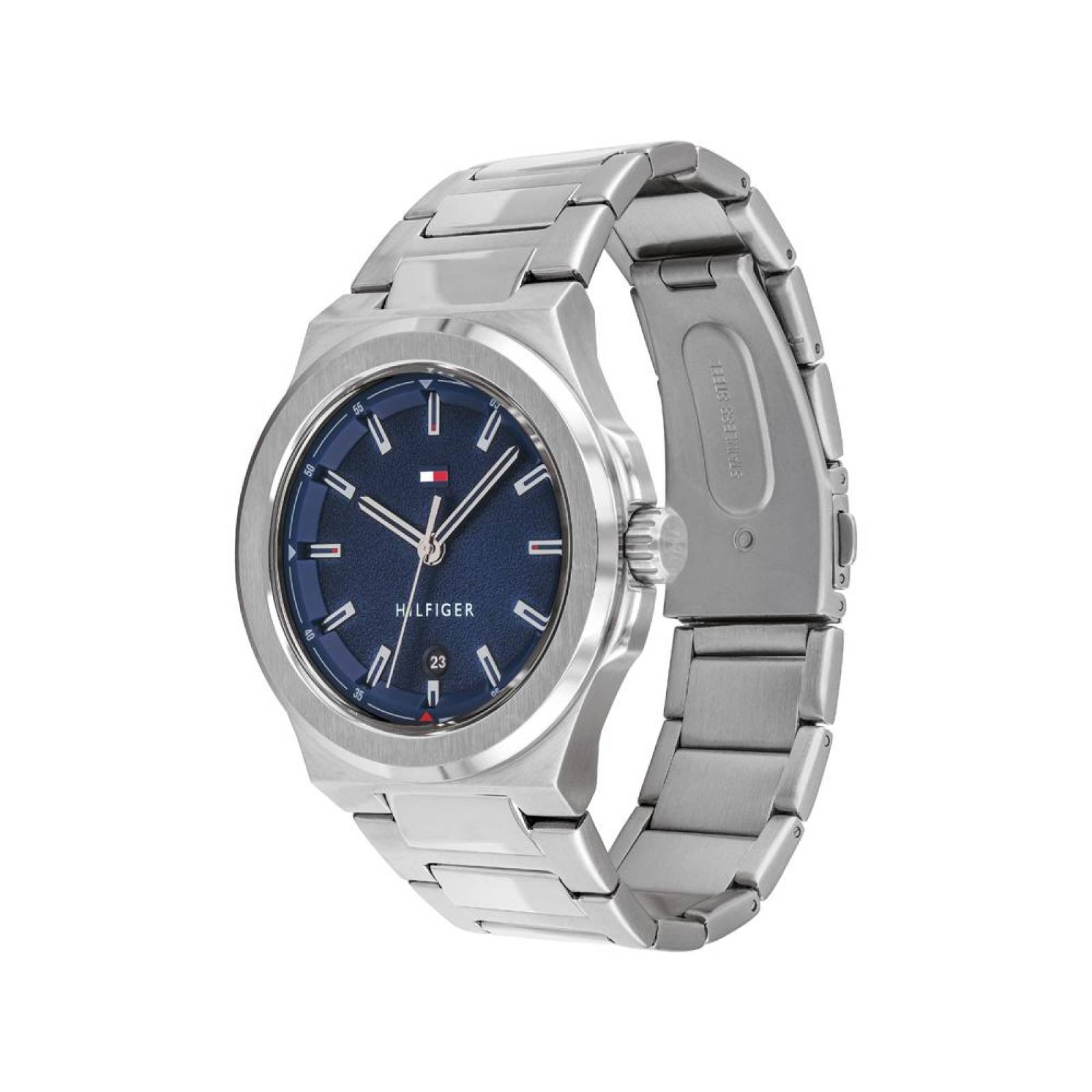 Reloj Tommy Hilfiger Hombre Princeton Plata 1791648 - S007 