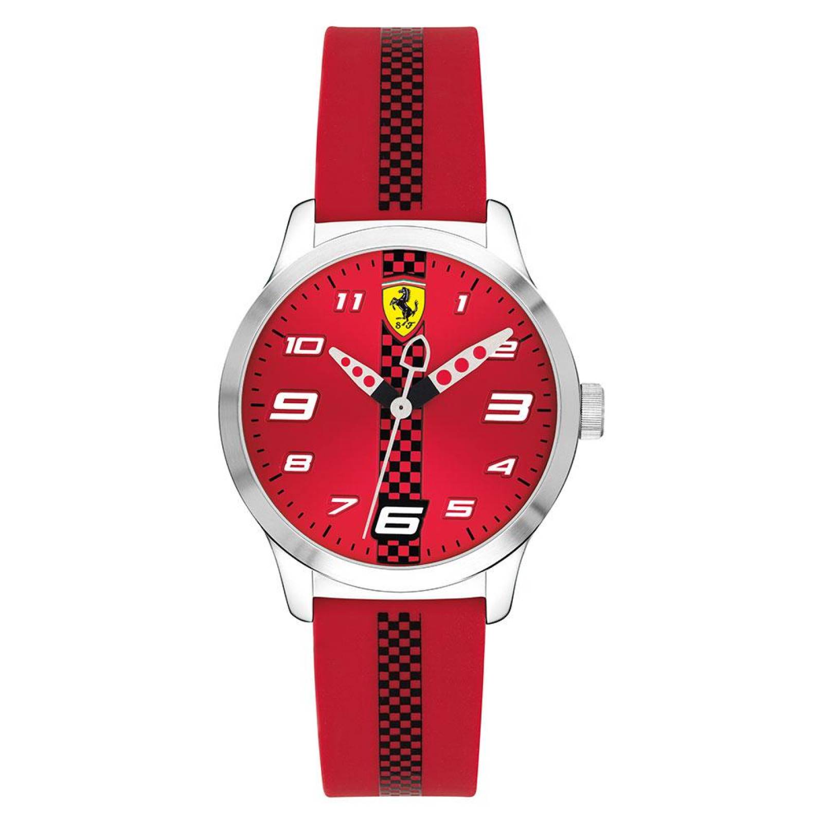 reloj rojo niño