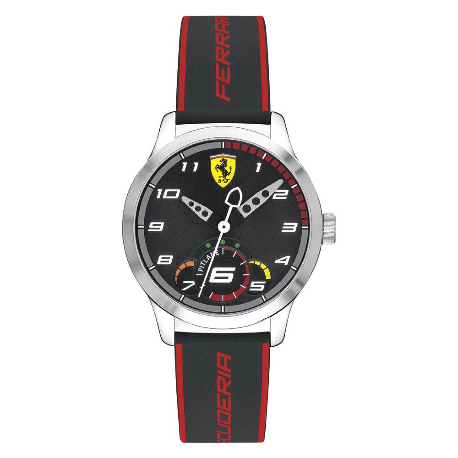 Reloj Ferrari Niño Pitlane Negro 0860003 - S007 