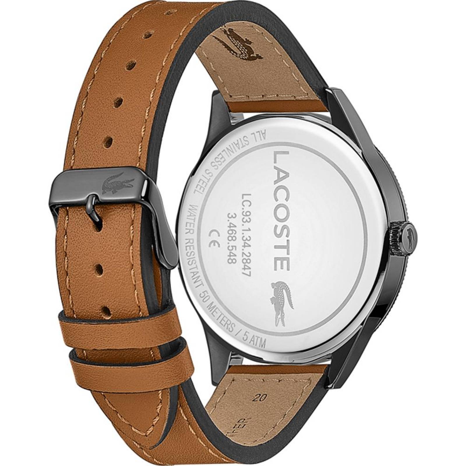 Reloj de hombre Lacoste Club 2011227 de piel sintética marrón · Lacoste ·  El Corte Inglés