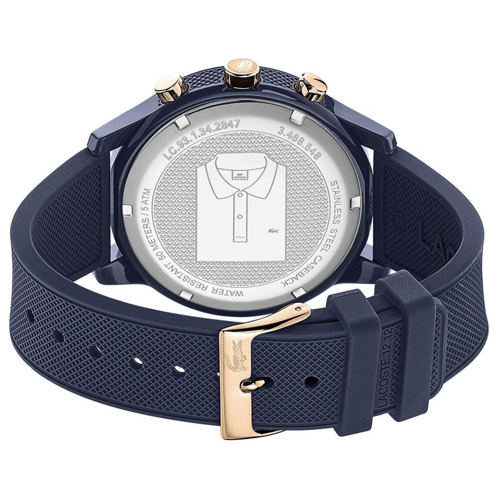 Reloj Lacoste Hombre Silicona 2011013 Lacoste.12.12 