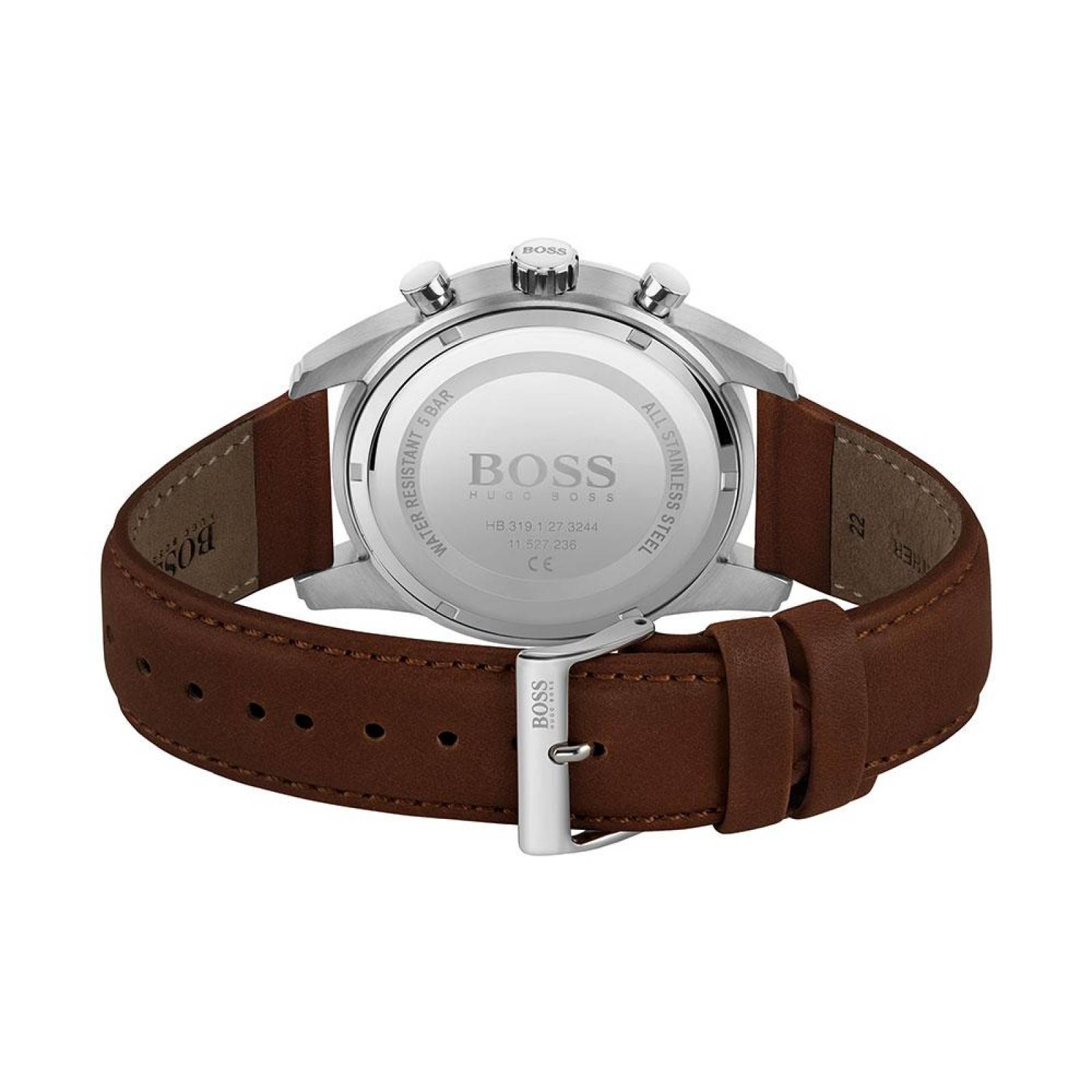 Reloj Hugo Boss Hombre Cuero 1513787 Skymaster