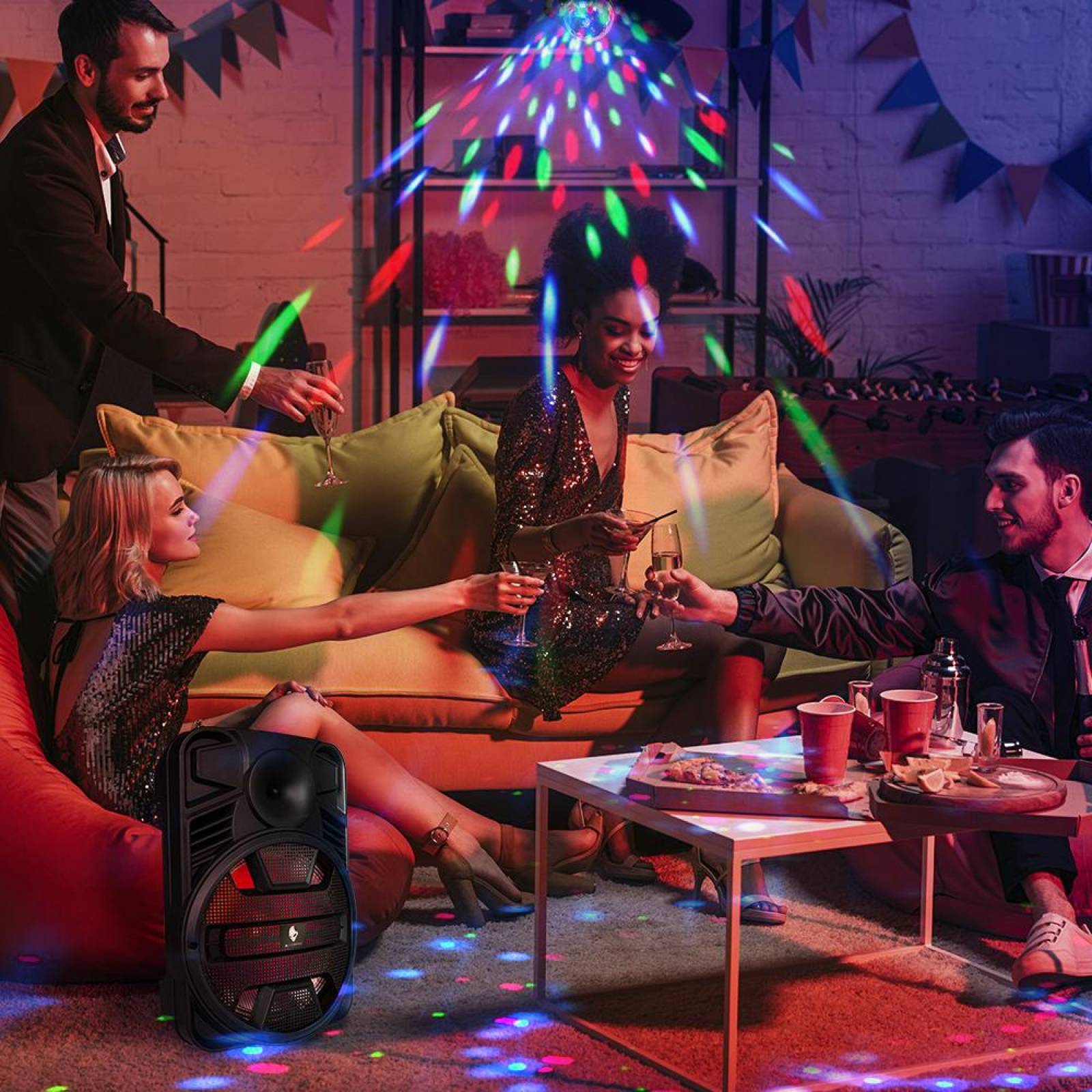 Bocina Bafle 12" Alienpro Vortex - S002 