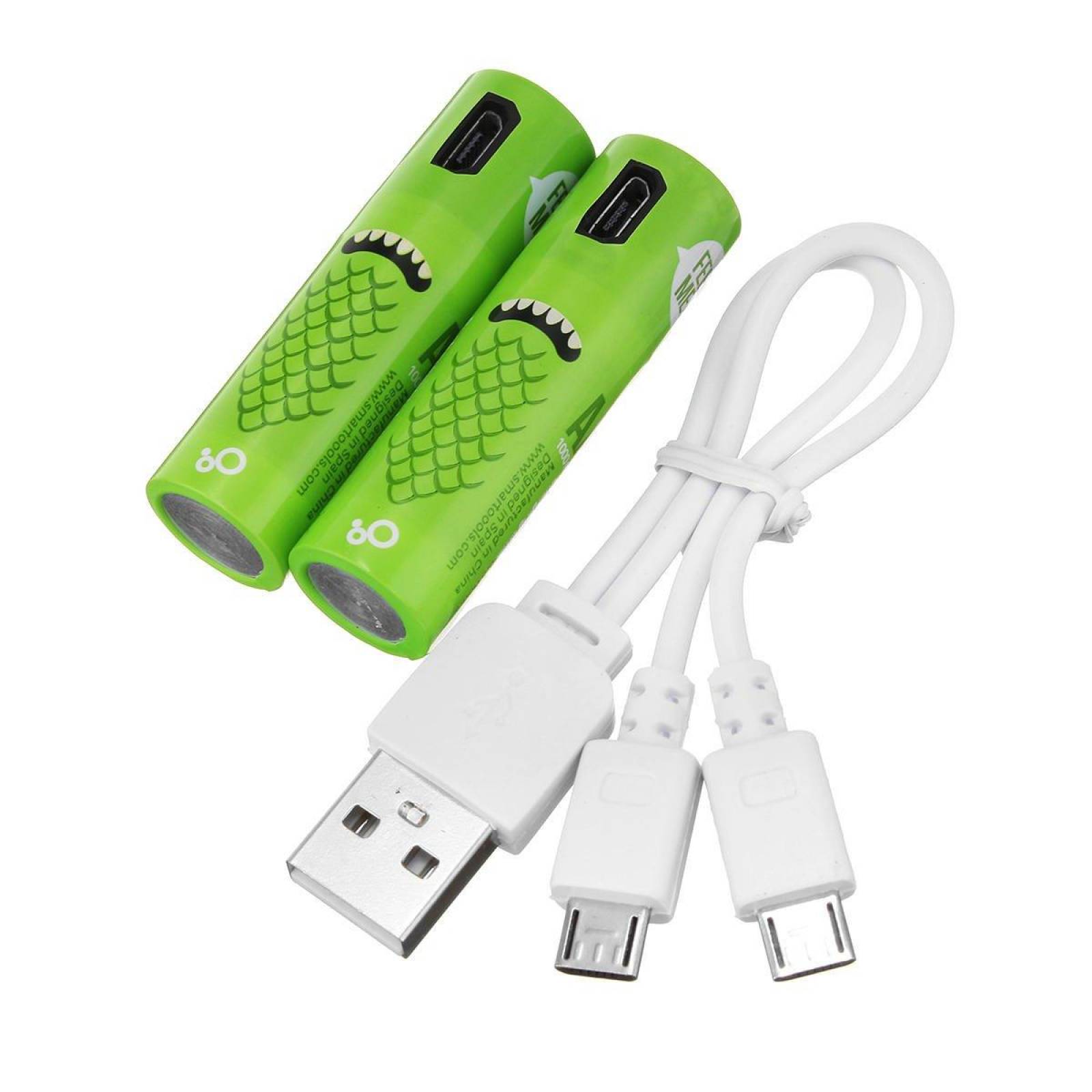 Pilas Recargables Aa Smartoools 4Pack 4Aa Micro Usb - S000 