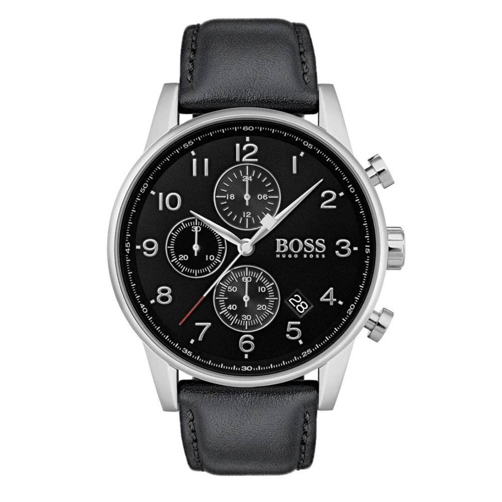 Reloj Hugo Boss Hombre Cuero 1513678 Navigator 
