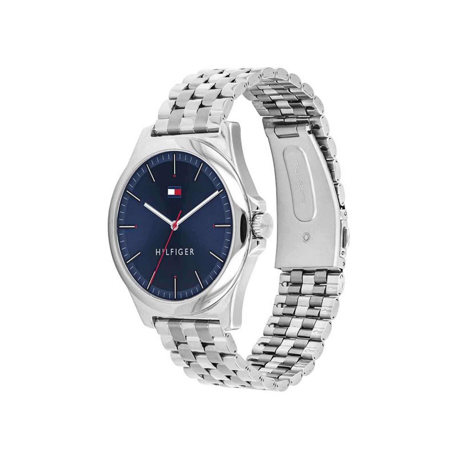 Reloj Tommy Hilfiger Hombre Barclay Plateado 1791713 - S007 