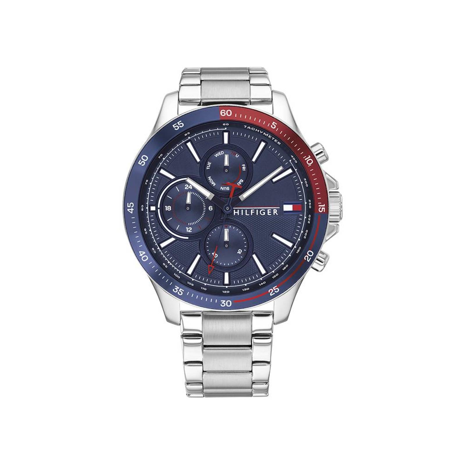 Reloj Tommy Hilfiger Hombre Acero Inoxidable 1791718 Bank 