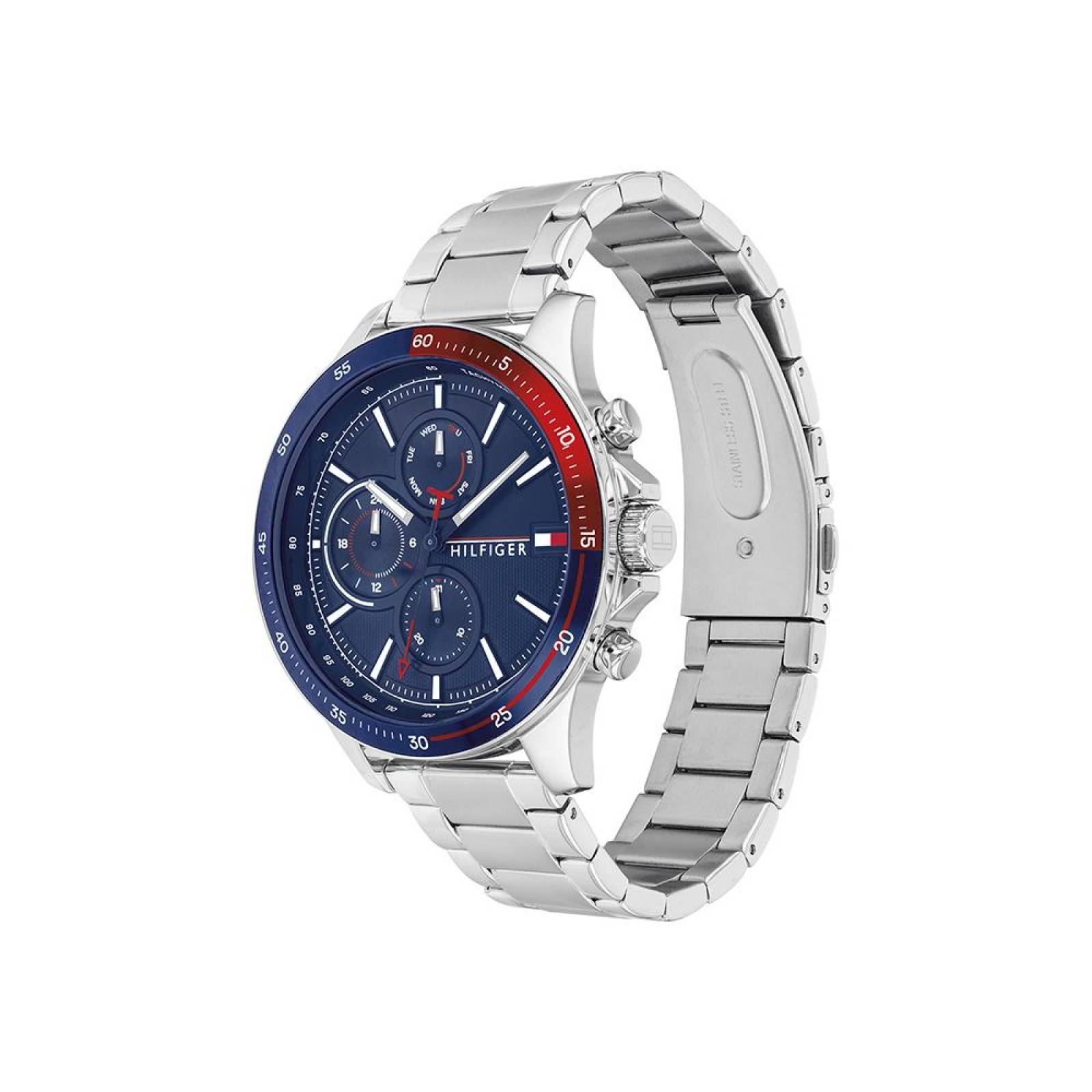Reloj Tommy Hilfiger Hombre Acero Inoxidable 1791718 Bank 
