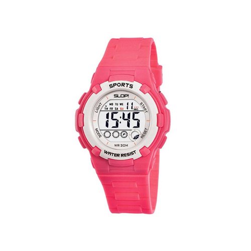 Reloj Slop Deportivo Rosa SW857513 De Plástico Para Niña 