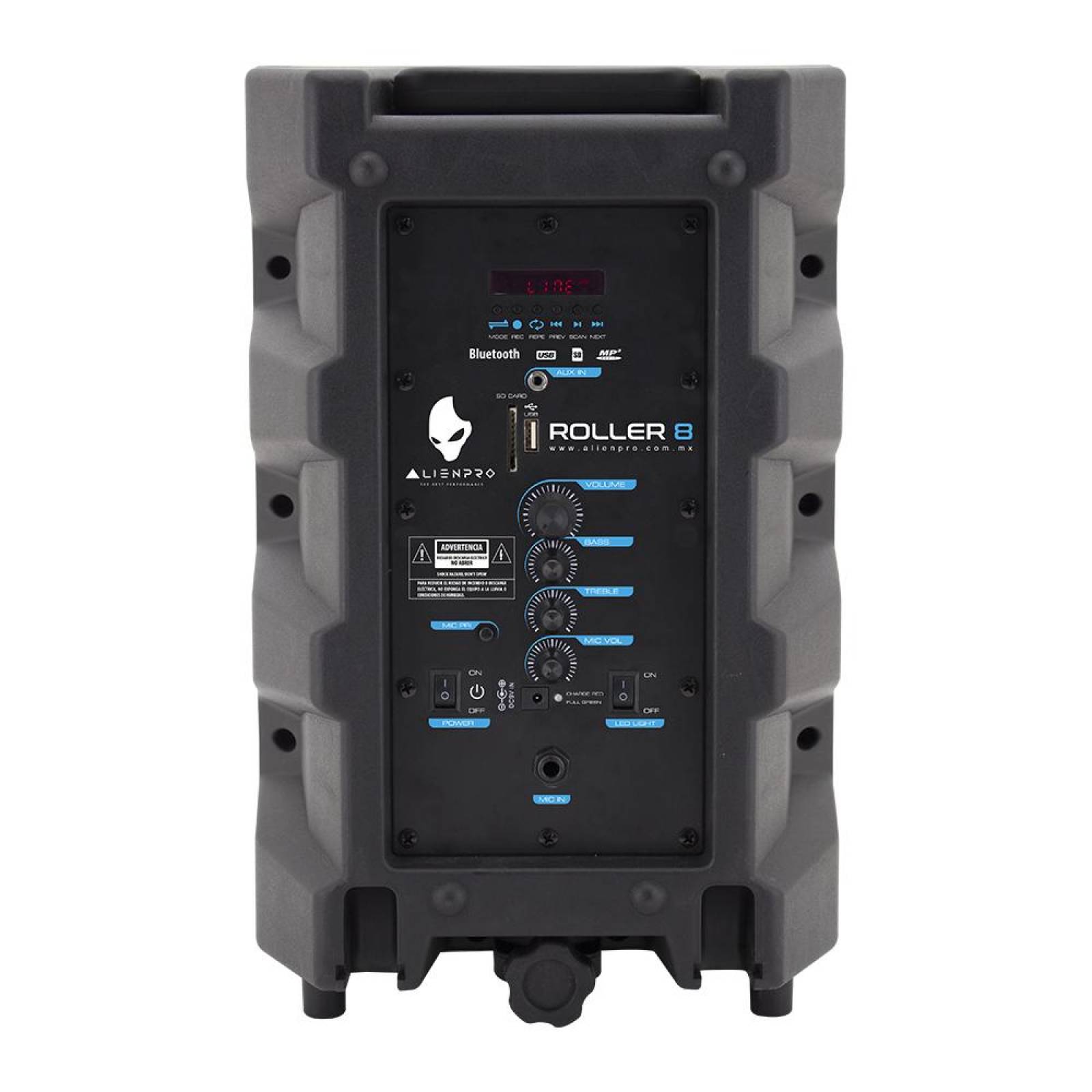 Bocina Bafle 8" Alienpro Roller 8 - S002 
